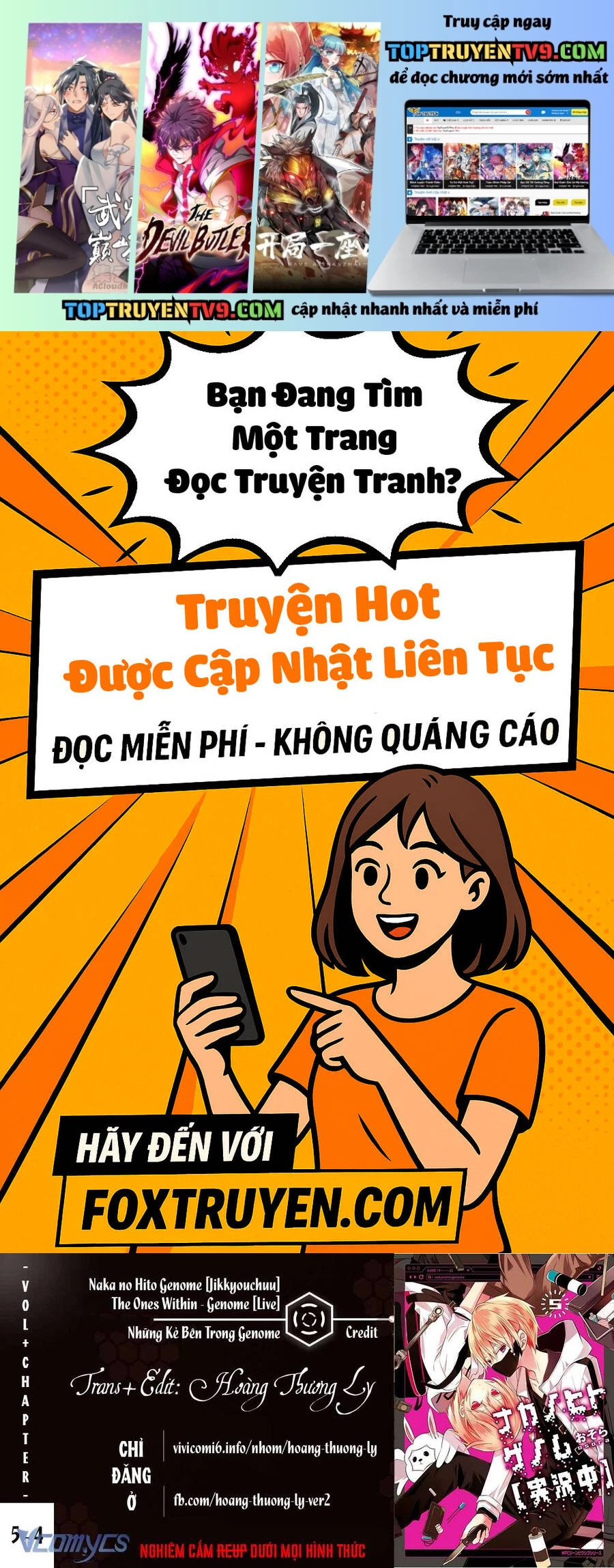 Những Kẻ Bên Trong Genome Chap 22 - Next Chap 23