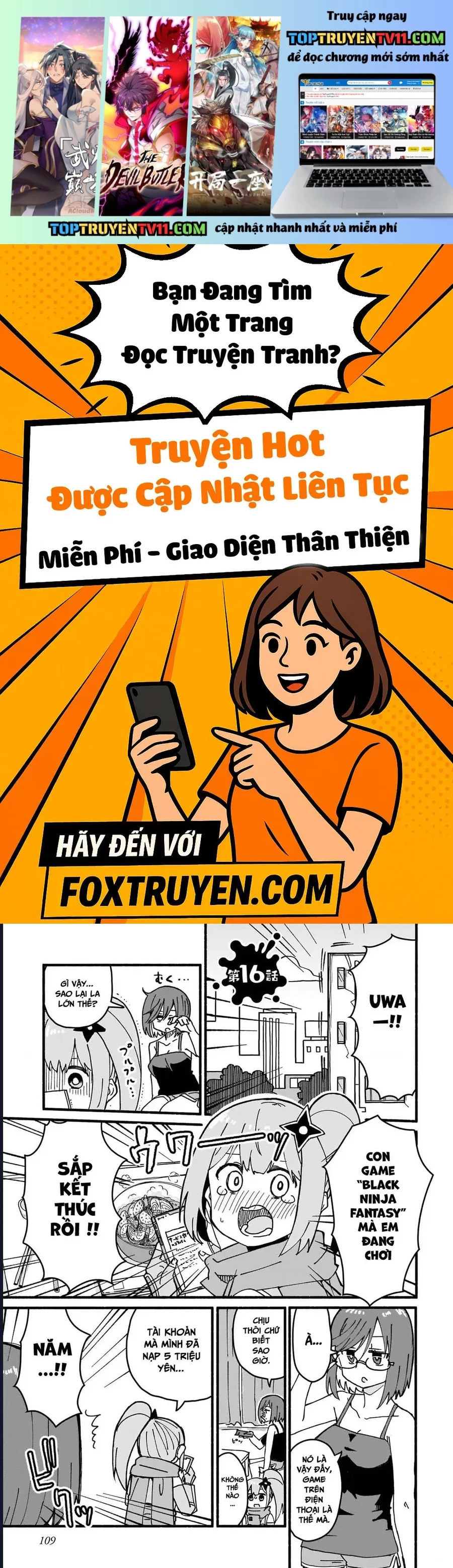 Ninja To Koroshiya No Futarigurashi Chap 16 - Next Chap 17