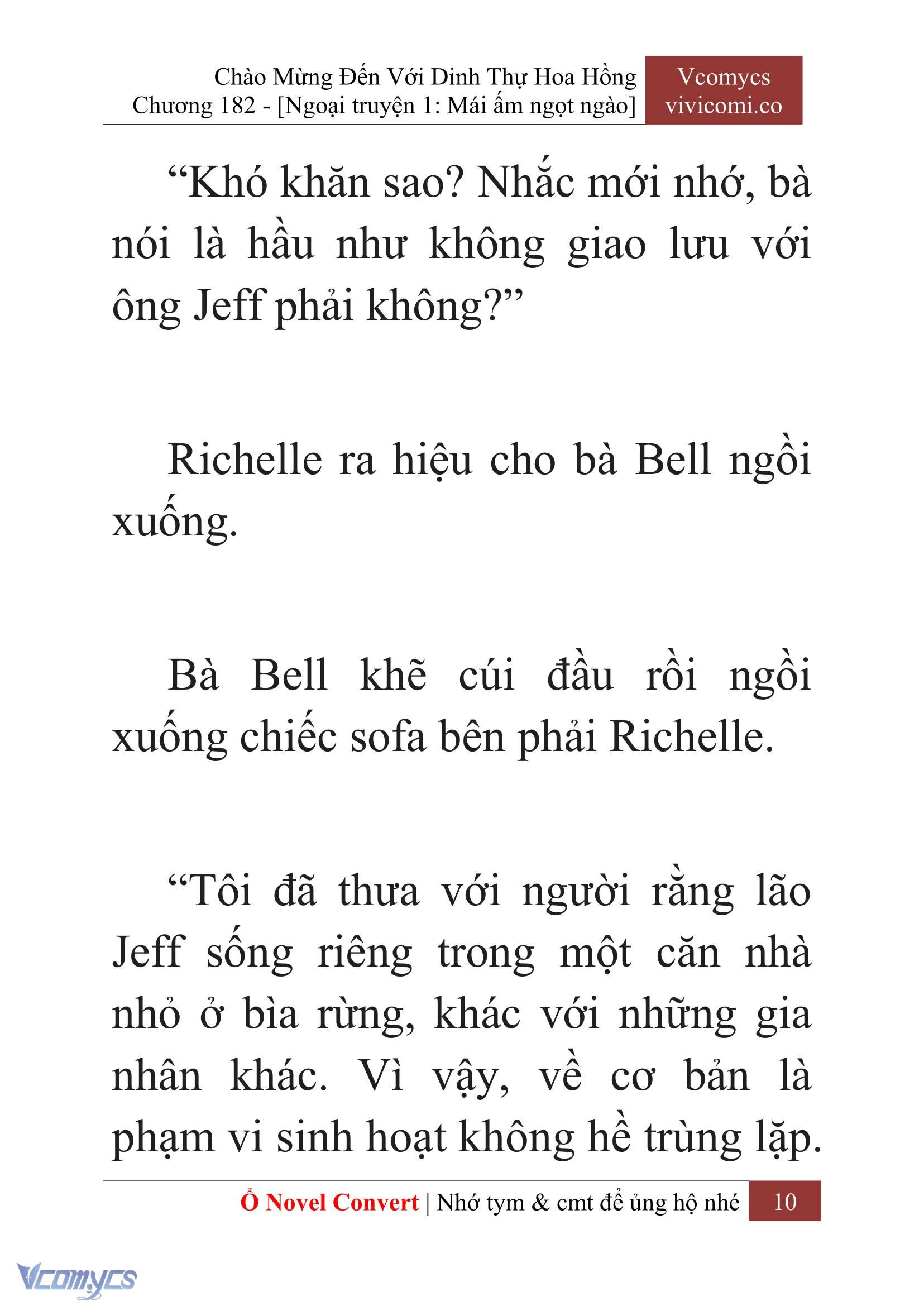 [Novel] Chào Mừng Đến Với Dinh Thự Hoa Hồng Chap 182 - Next Chap 183