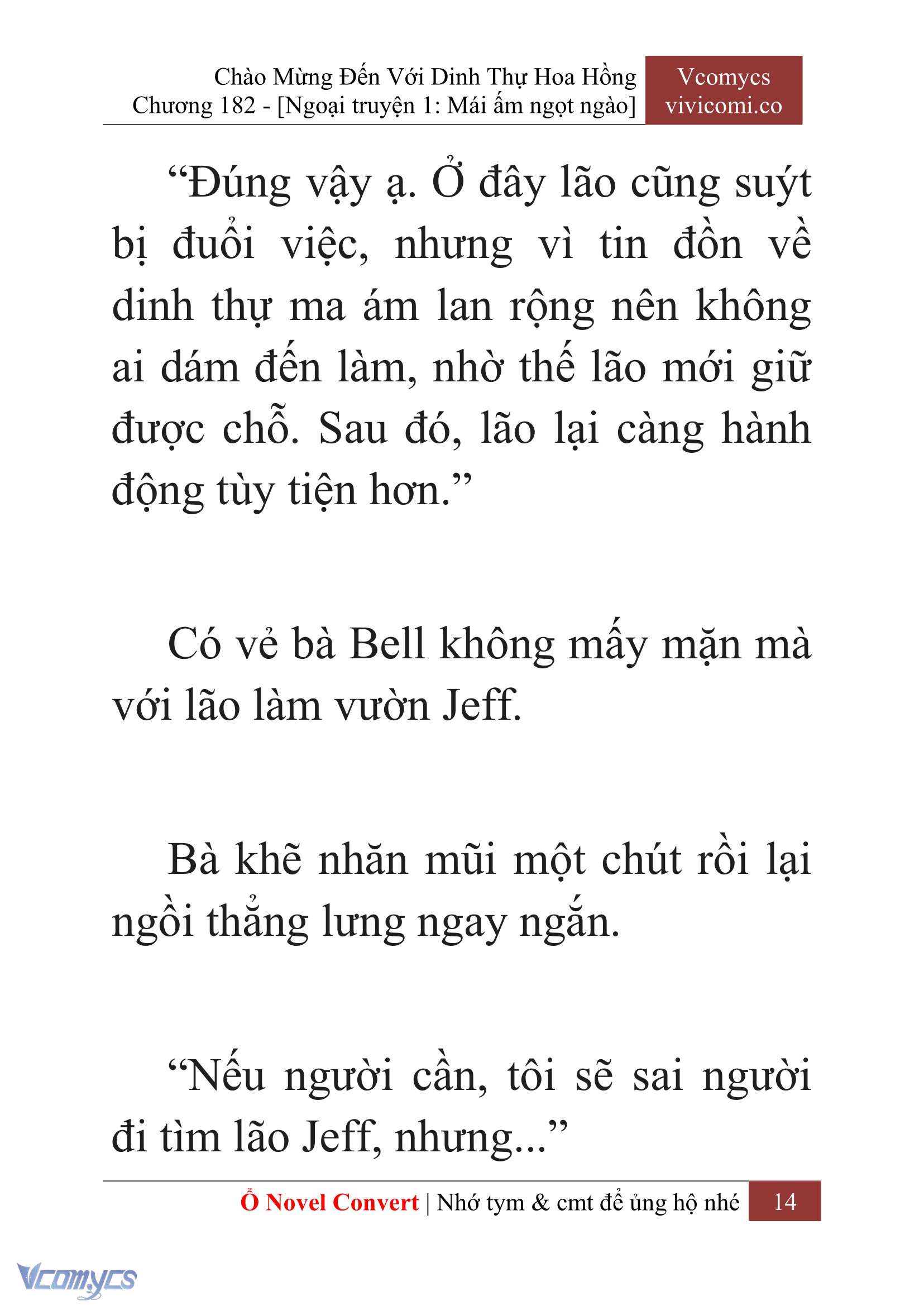 [Novel] Chào Mừng Đến Với Dinh Thự Hoa Hồng Chap 182 - Next Chap 183