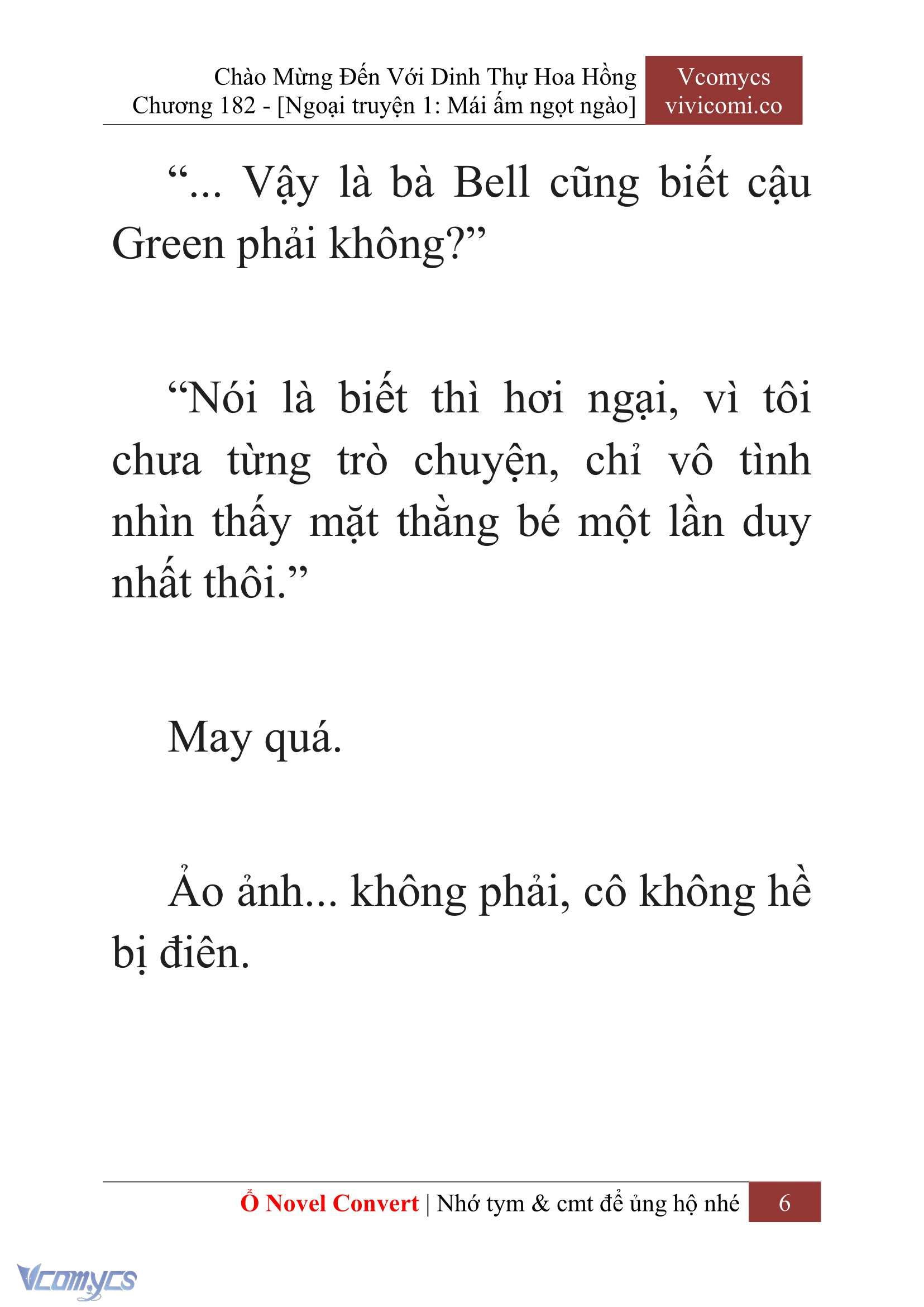 [Novel] Chào Mừng Đến Với Dinh Thự Hoa Hồng Chap 182 - Next Chap 183