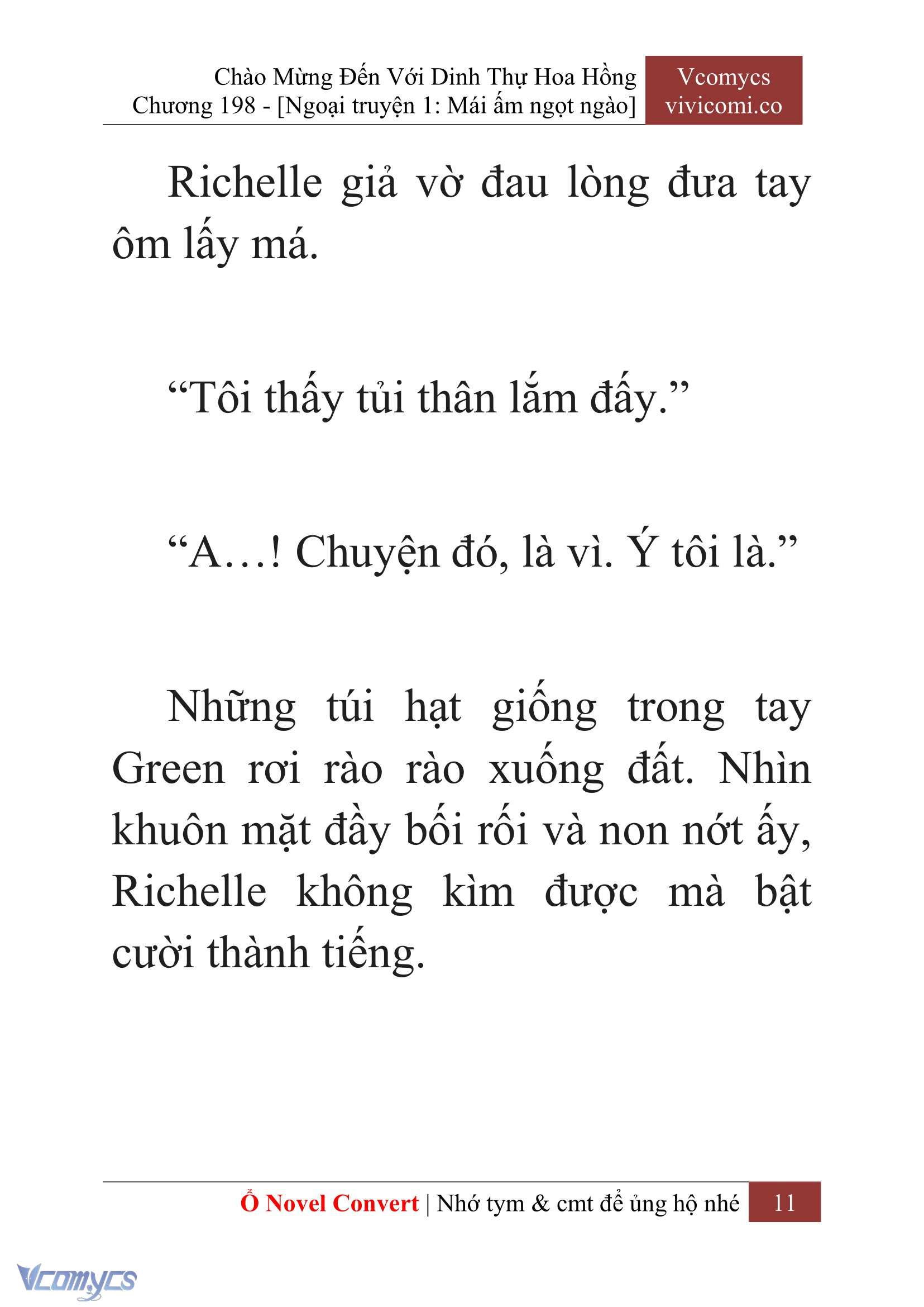 [Novel] Chào Mừng Đến Với Dinh Thự Hoa Hồng Chap 198 - Next Chap 199