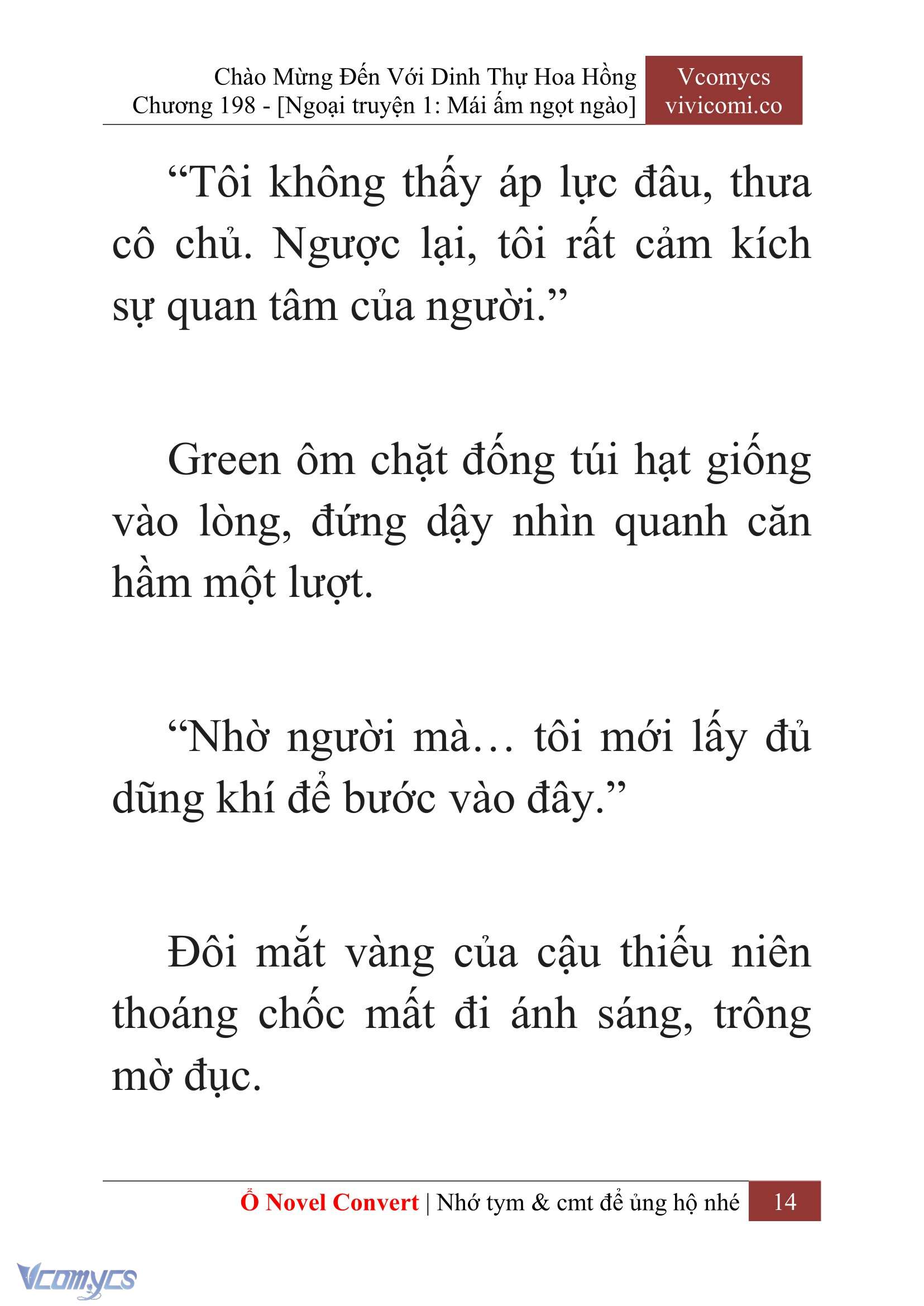 [Novel] Chào Mừng Đến Với Dinh Thự Hoa Hồng Chap 198 - Next Chap 199