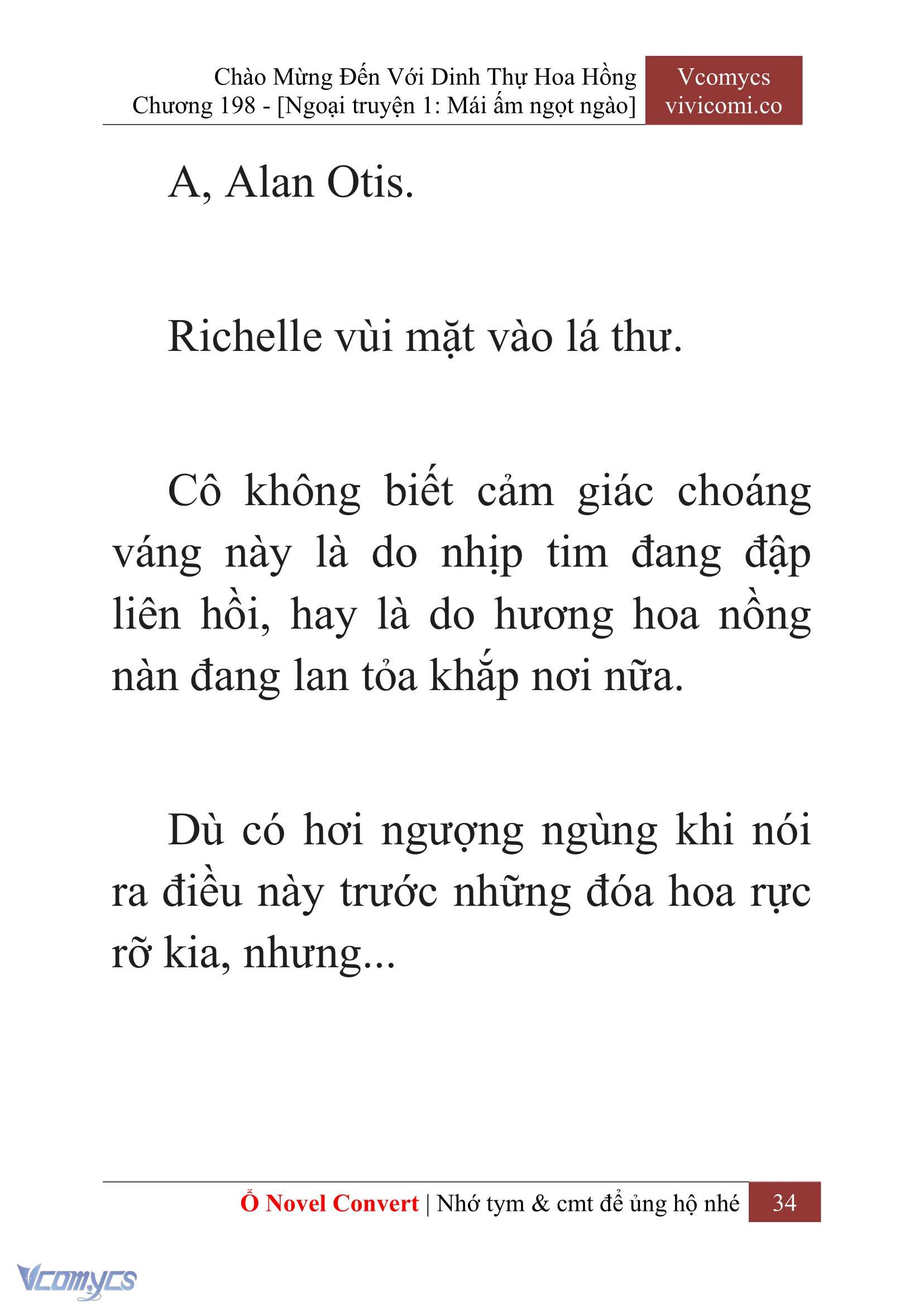 [Novel] Chào Mừng Đến Với Dinh Thự Hoa Hồng Chap 198 - Next Chap 199