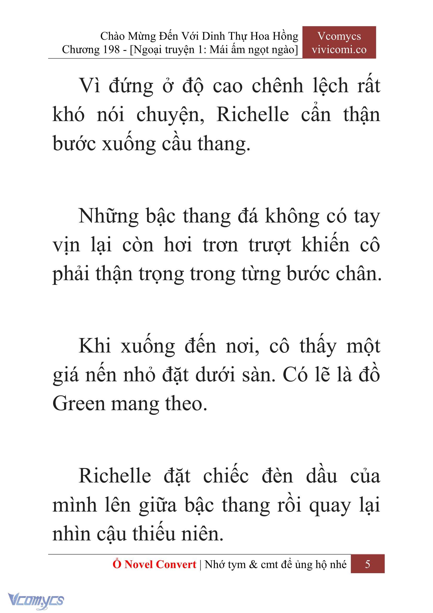 [Novel] Chào Mừng Đến Với Dinh Thự Hoa Hồng Chap 198 - Next Chap 199