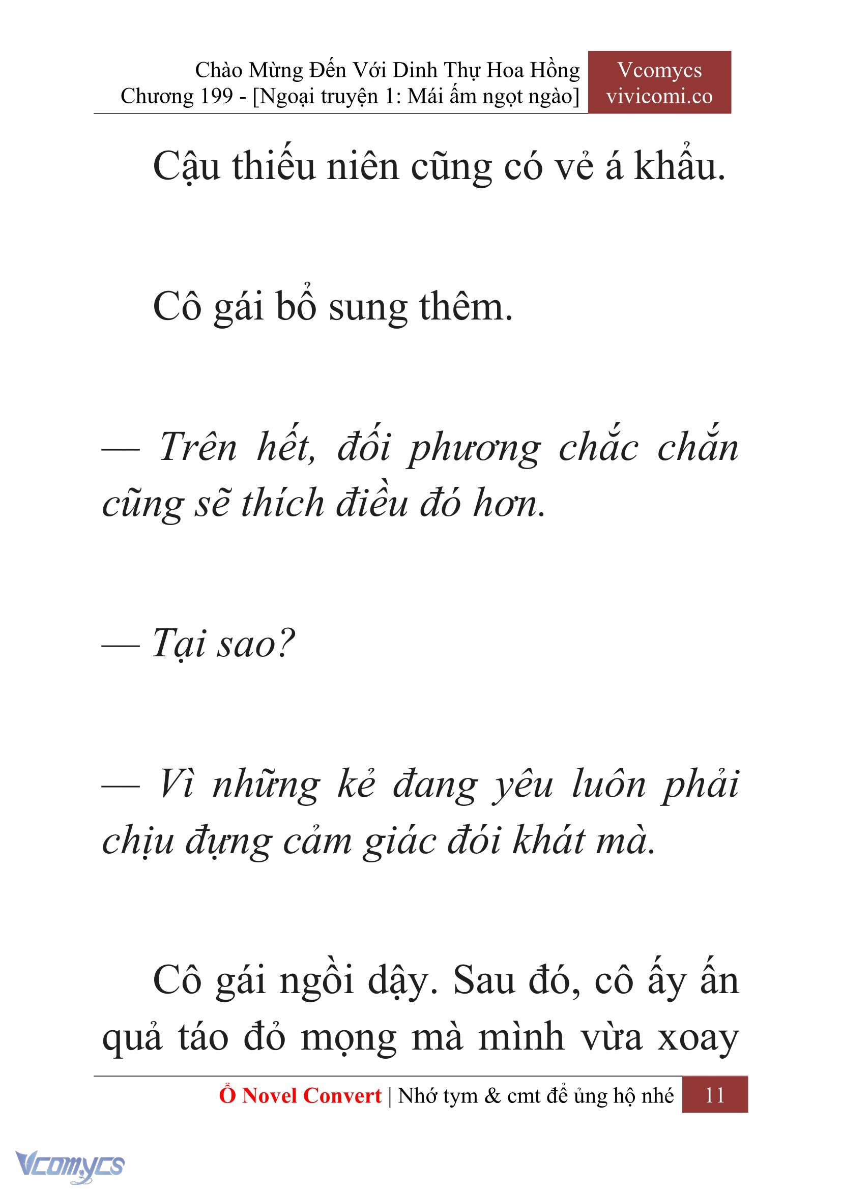 [Novel] Chào Mừng Đến Với Dinh Thự Hoa Hồng Chap 199 - Next Chap 200