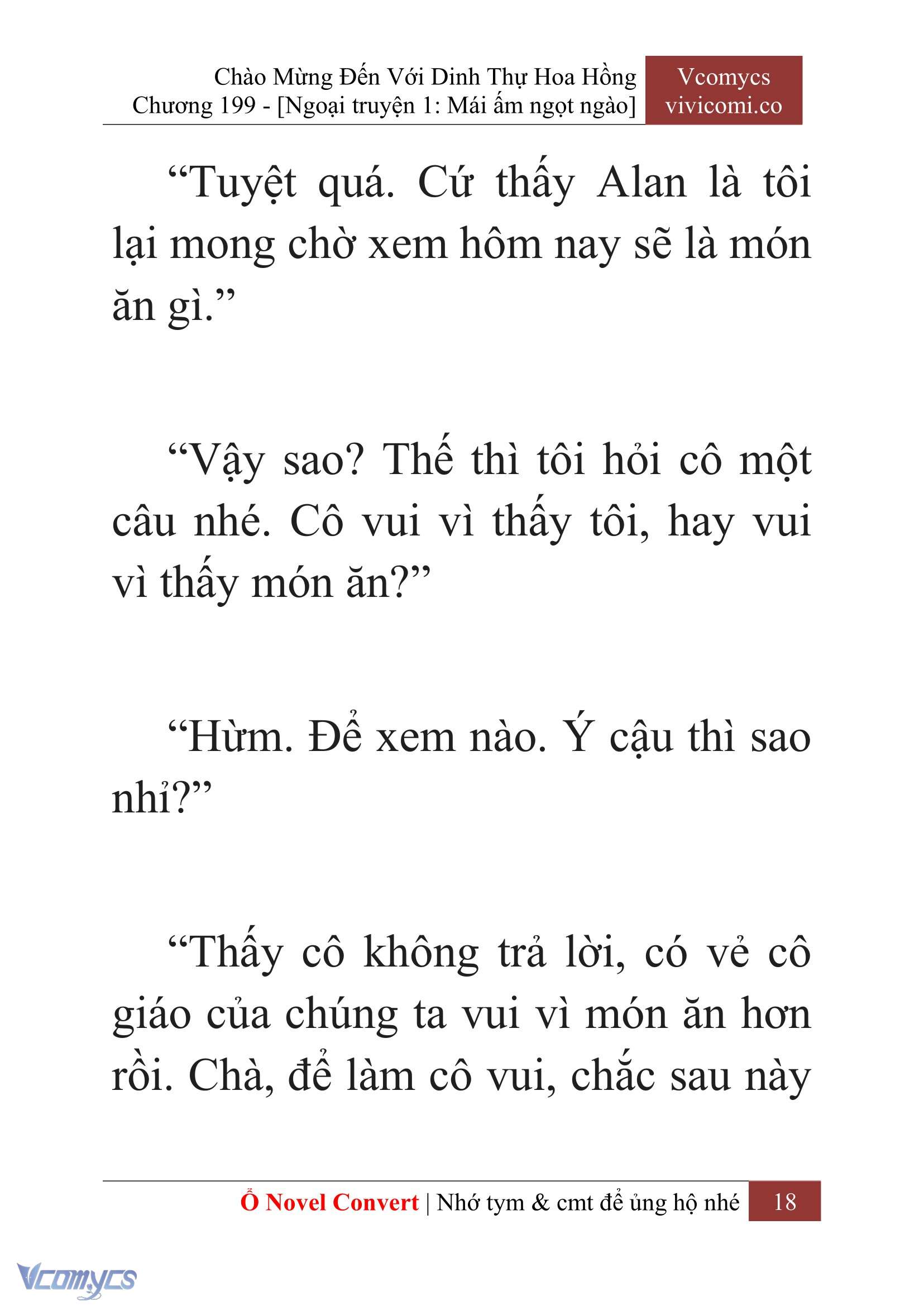 [Novel] Chào Mừng Đến Với Dinh Thự Hoa Hồng Chap 199 - Next Chap 200