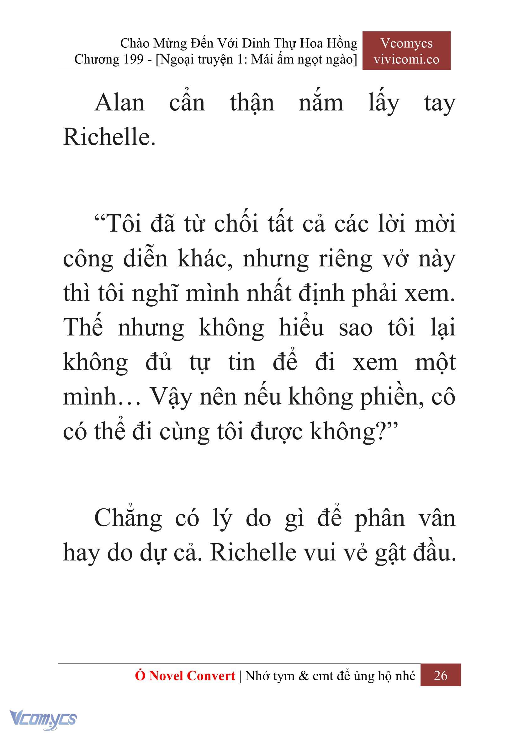 [Novel] Chào Mừng Đến Với Dinh Thự Hoa Hồng Chap 199 - Next Chap 200