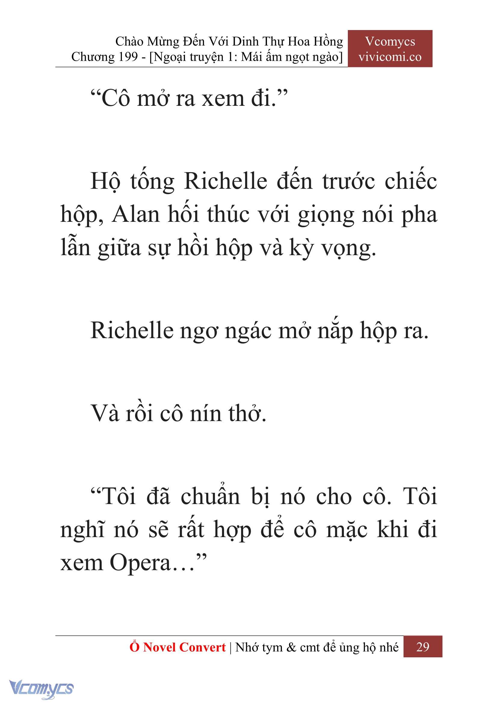 [Novel] Chào Mừng Đến Với Dinh Thự Hoa Hồng Chap 199 - Next Chap 200