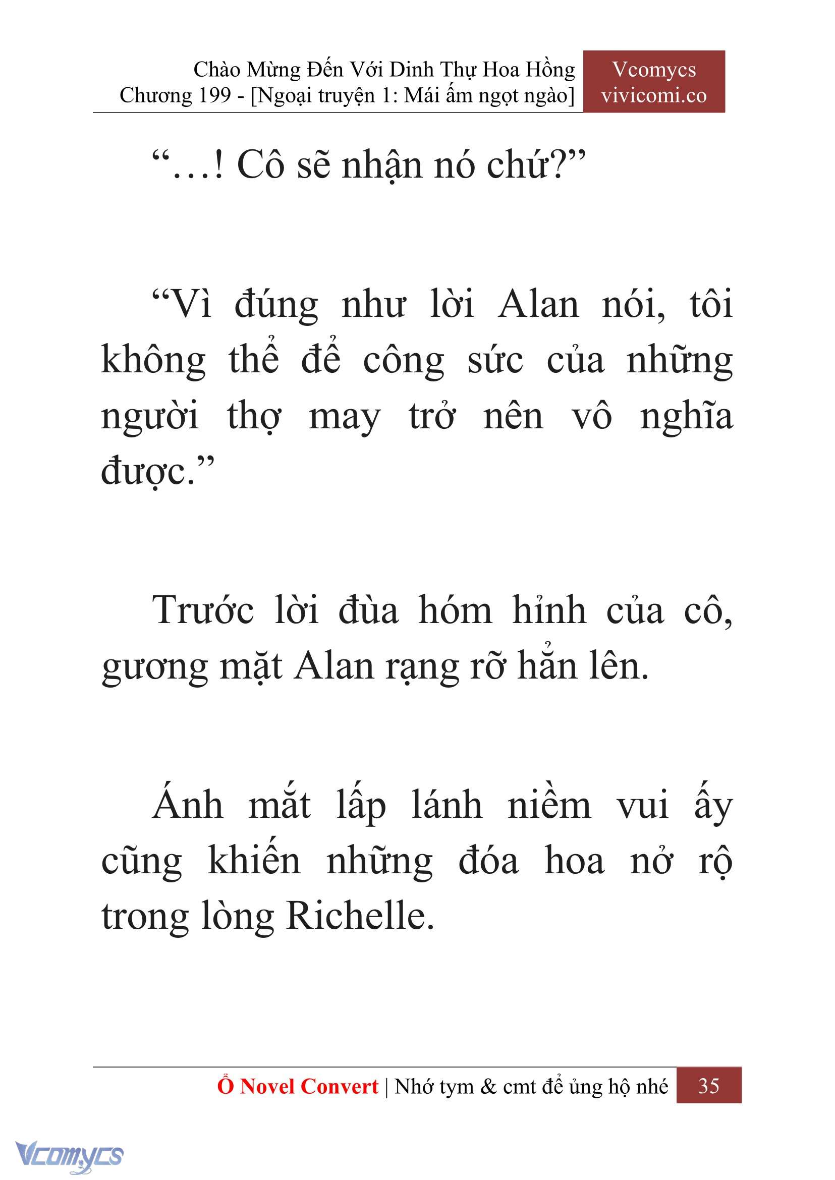 [Novel] Chào Mừng Đến Với Dinh Thự Hoa Hồng Chap 199 - Next Chap 200
