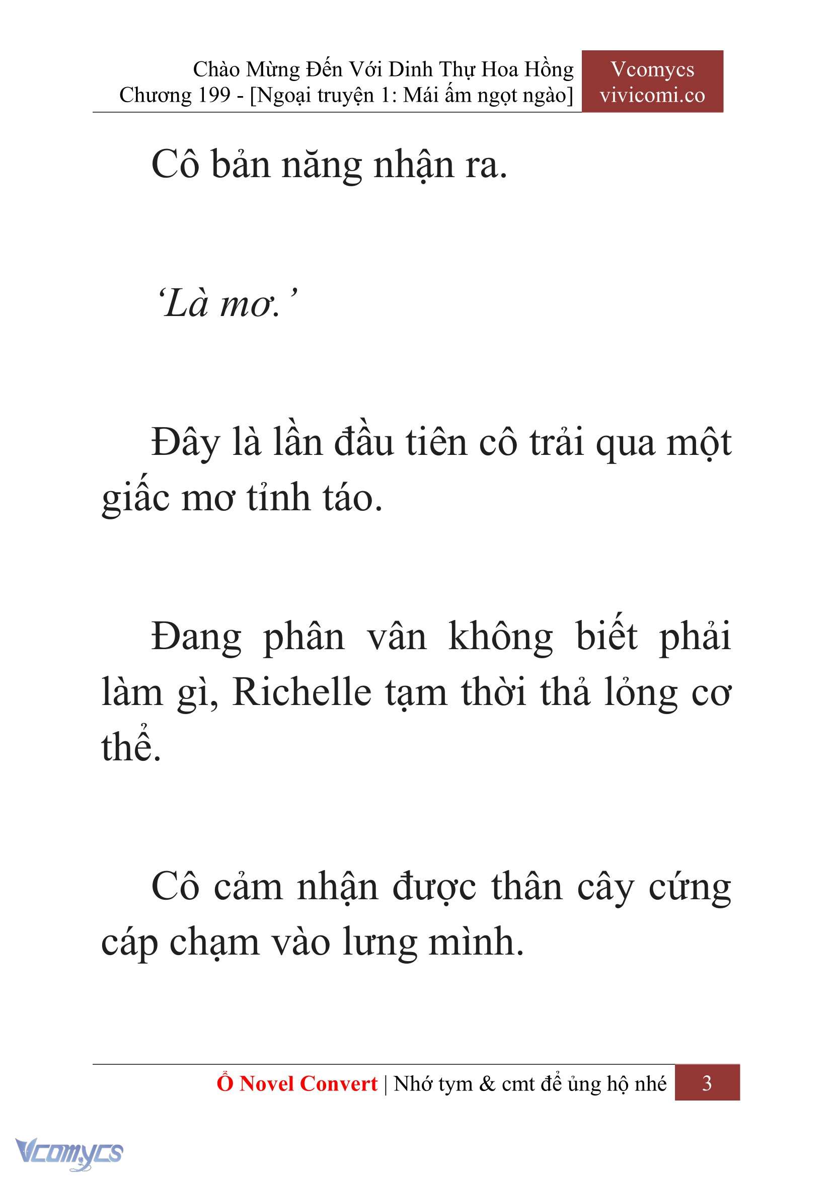 [Novel] Chào Mừng Đến Với Dinh Thự Hoa Hồng Chap 199 - Next Chap 200