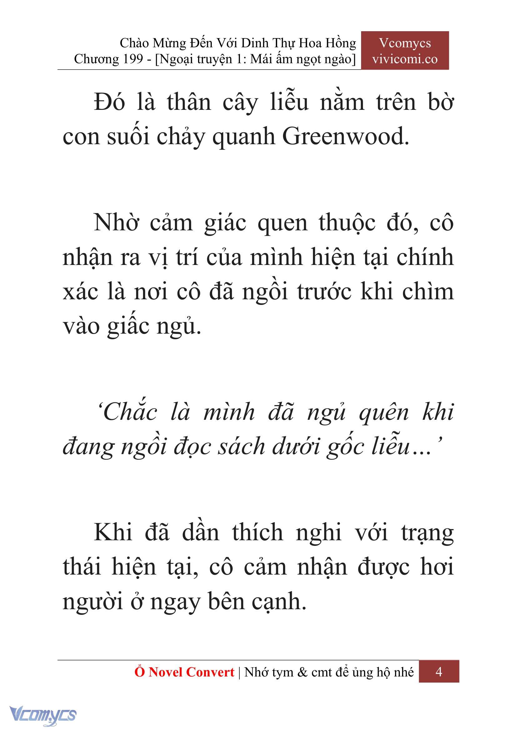 [Novel] Chào Mừng Đến Với Dinh Thự Hoa Hồng Chap 199 - Next Chap 200