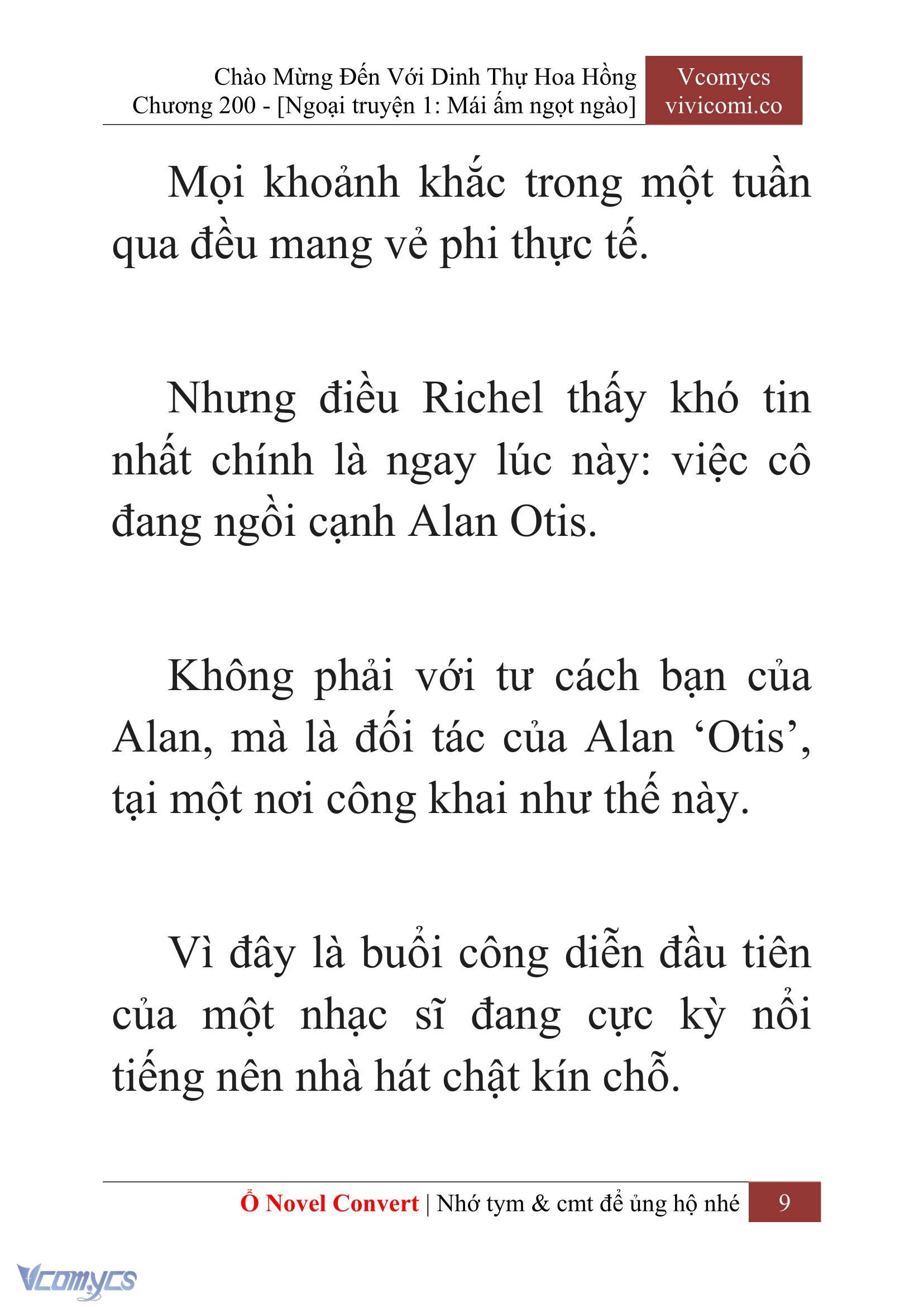 [Novel] Chào Mừng Đến Với Dinh Thự Hoa Hồng Chap 200 - Next Chap 201