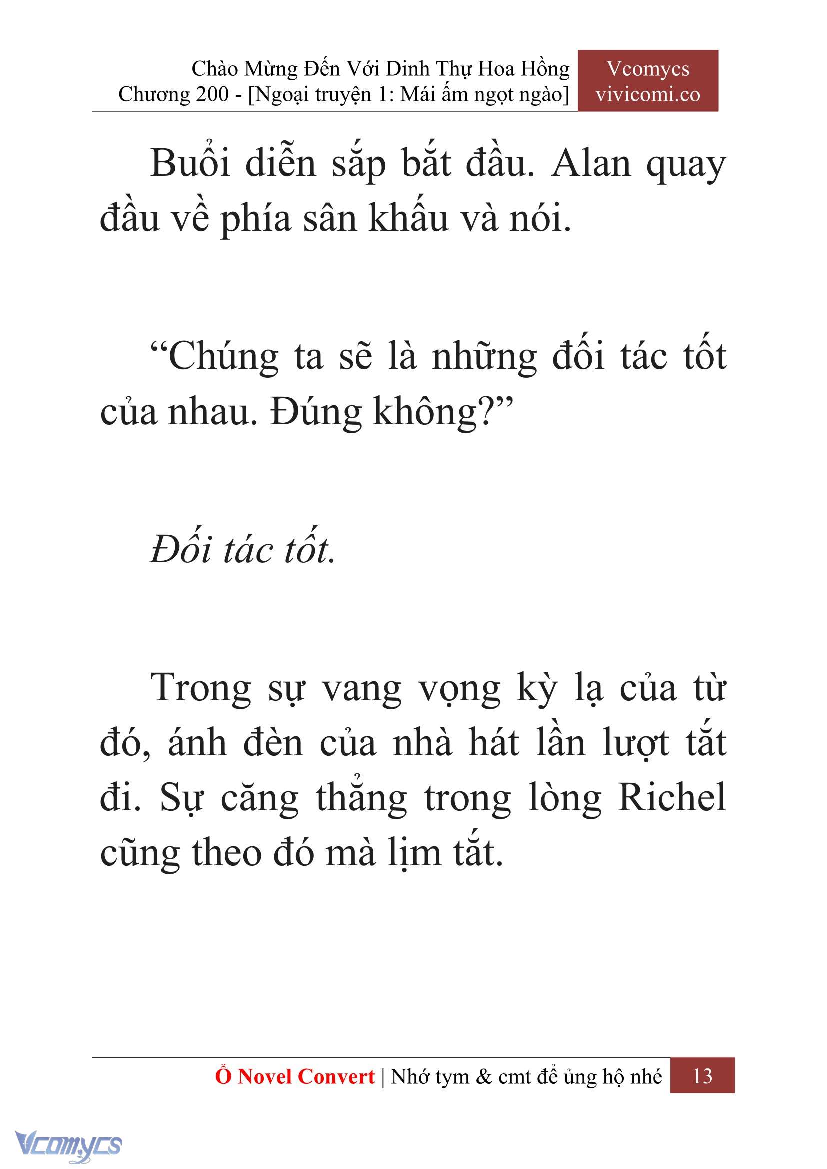 [Novel] Chào Mừng Đến Với Dinh Thự Hoa Hồng Chap 200 - Next Chap 201