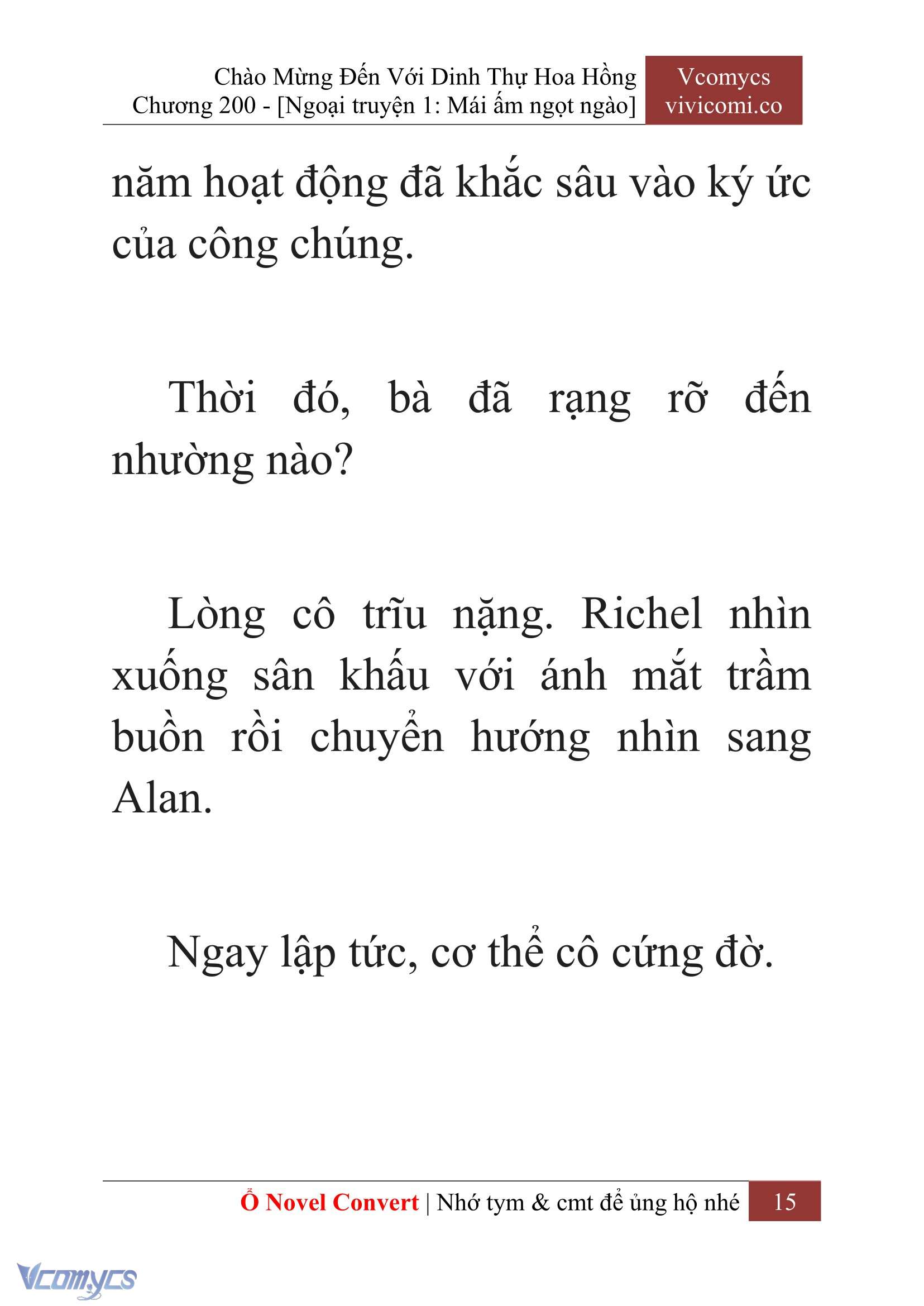 [Novel] Chào Mừng Đến Với Dinh Thự Hoa Hồng Chap 200 - Next Chap 201