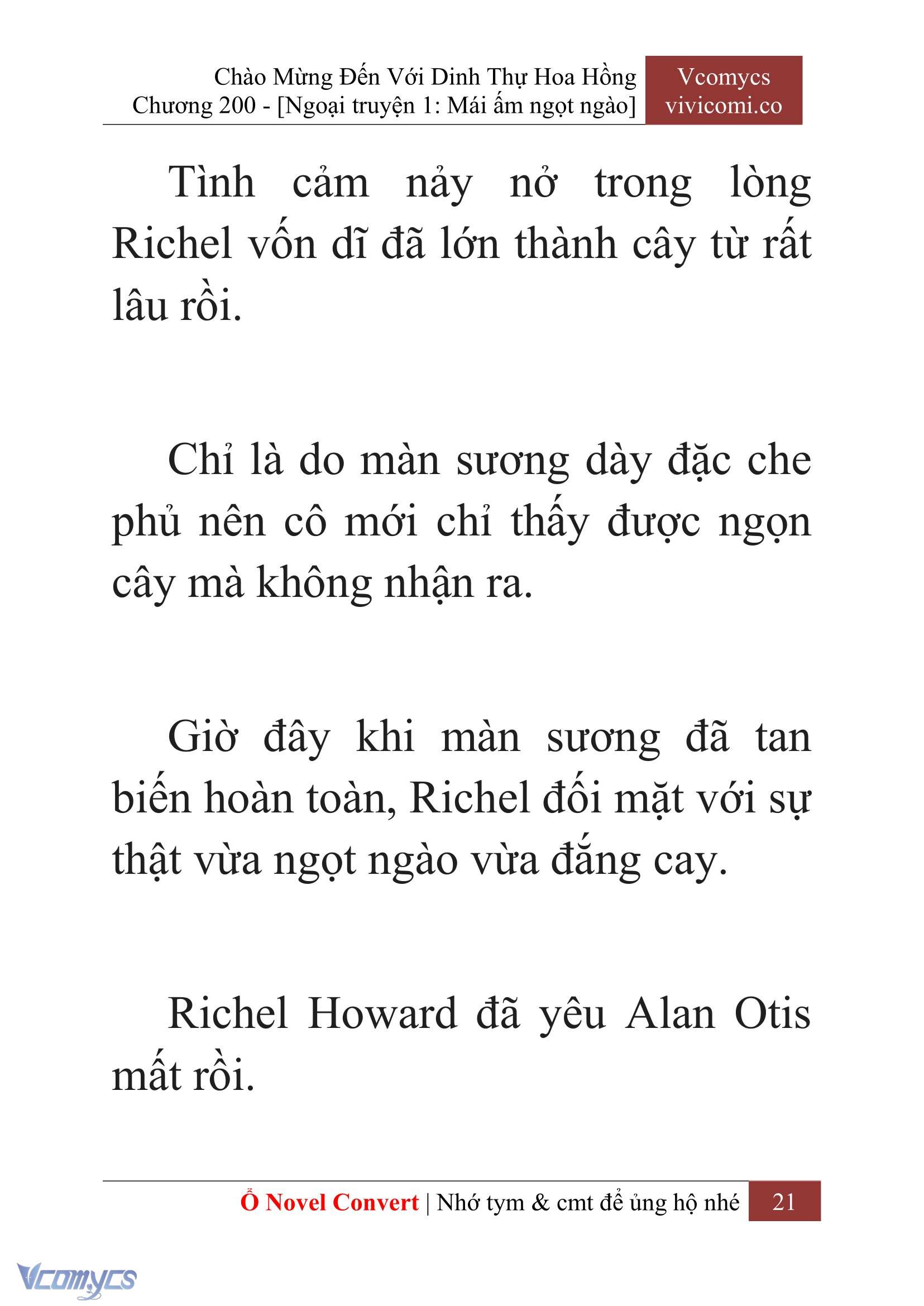 [Novel] Chào Mừng Đến Với Dinh Thự Hoa Hồng Chap 200 - Next Chap 201