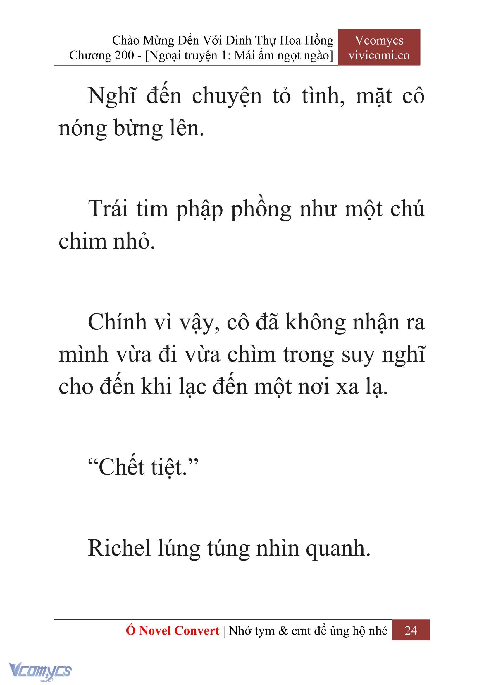[Novel] Chào Mừng Đến Với Dinh Thự Hoa Hồng Chap 200 - Next Chap 201
