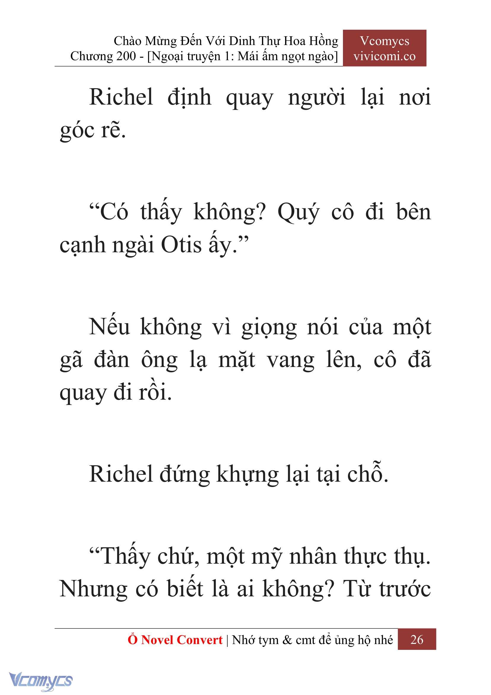 [Novel] Chào Mừng Đến Với Dinh Thự Hoa Hồng Chap 200 - Next Chap 201