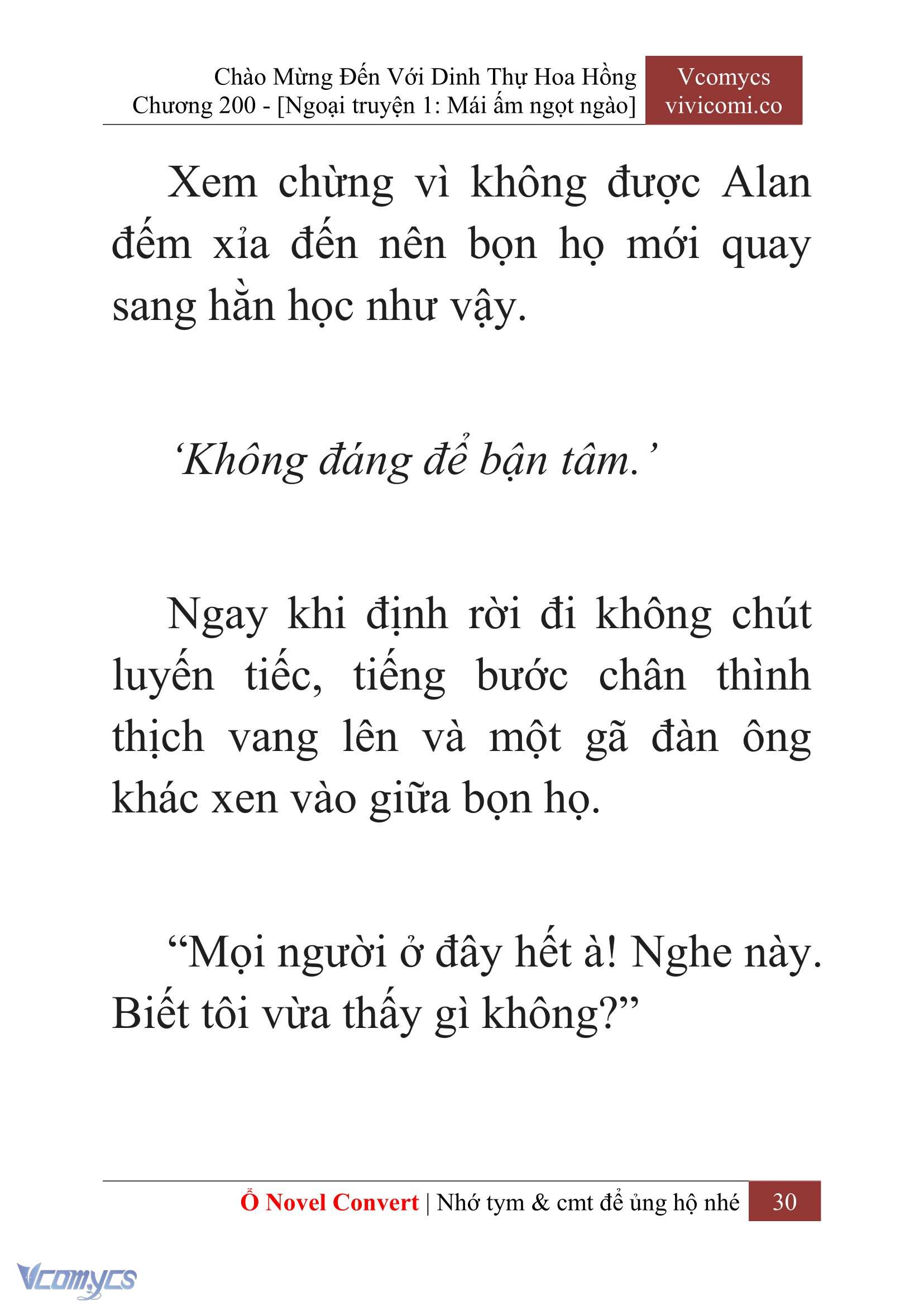 [Novel] Chào Mừng Đến Với Dinh Thự Hoa Hồng Chap 200 - Next Chap 201
