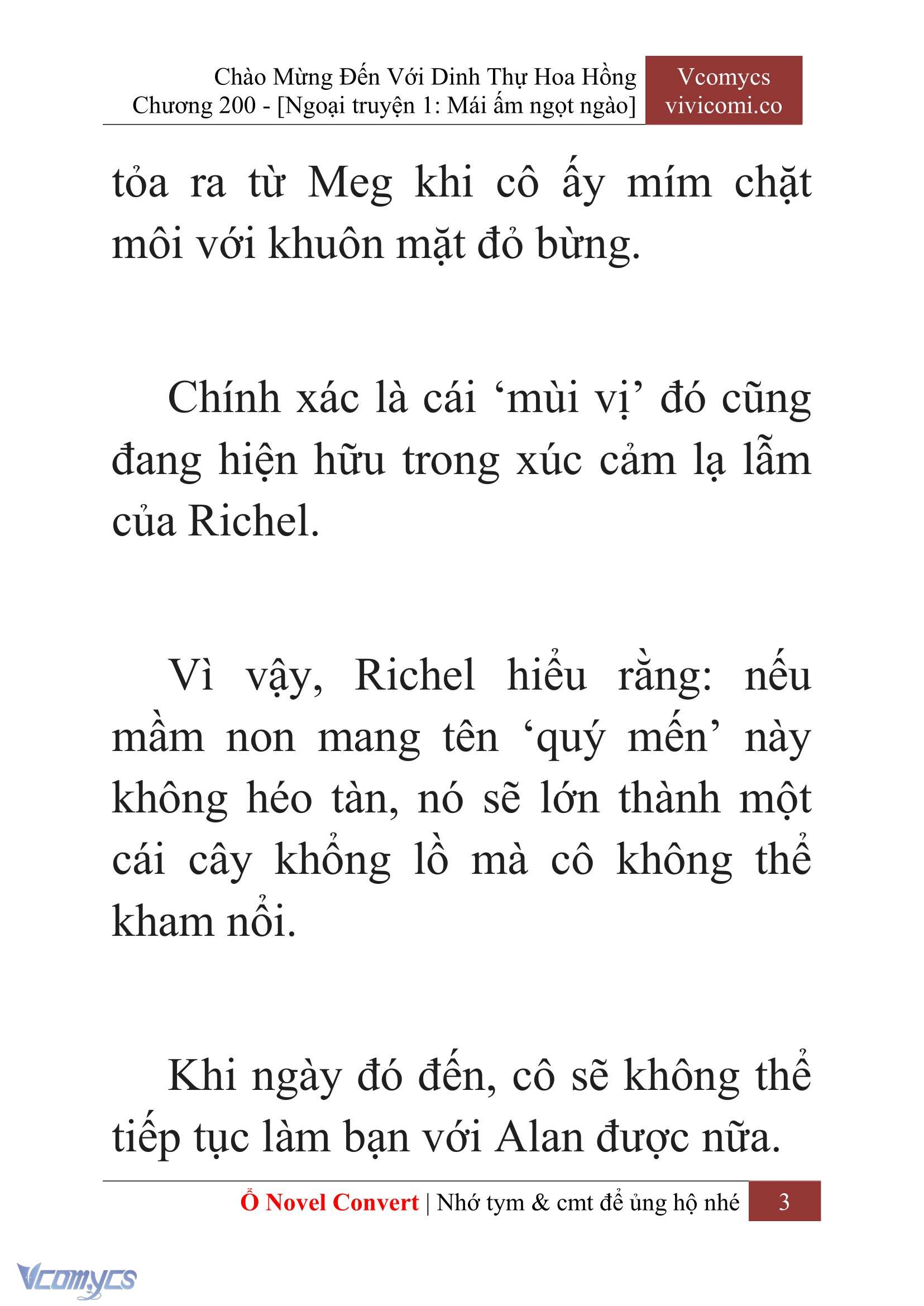 [Novel] Chào Mừng Đến Với Dinh Thự Hoa Hồng Chap 200 - Next Chap 201