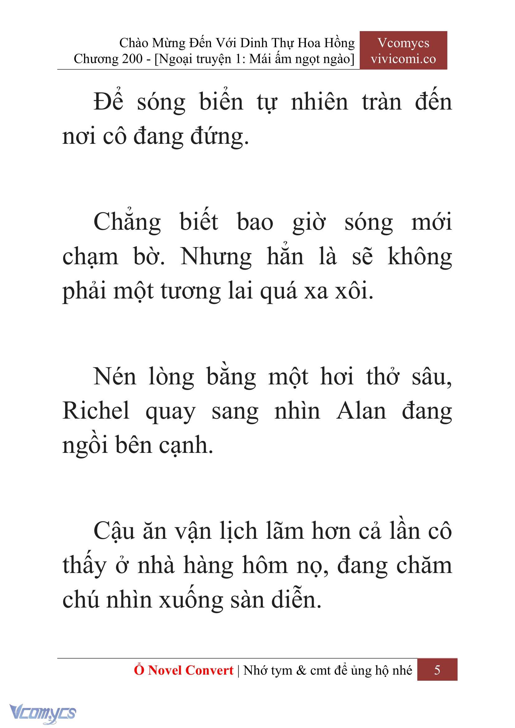 [Novel] Chào Mừng Đến Với Dinh Thự Hoa Hồng Chap 200 - Next Chap 201
