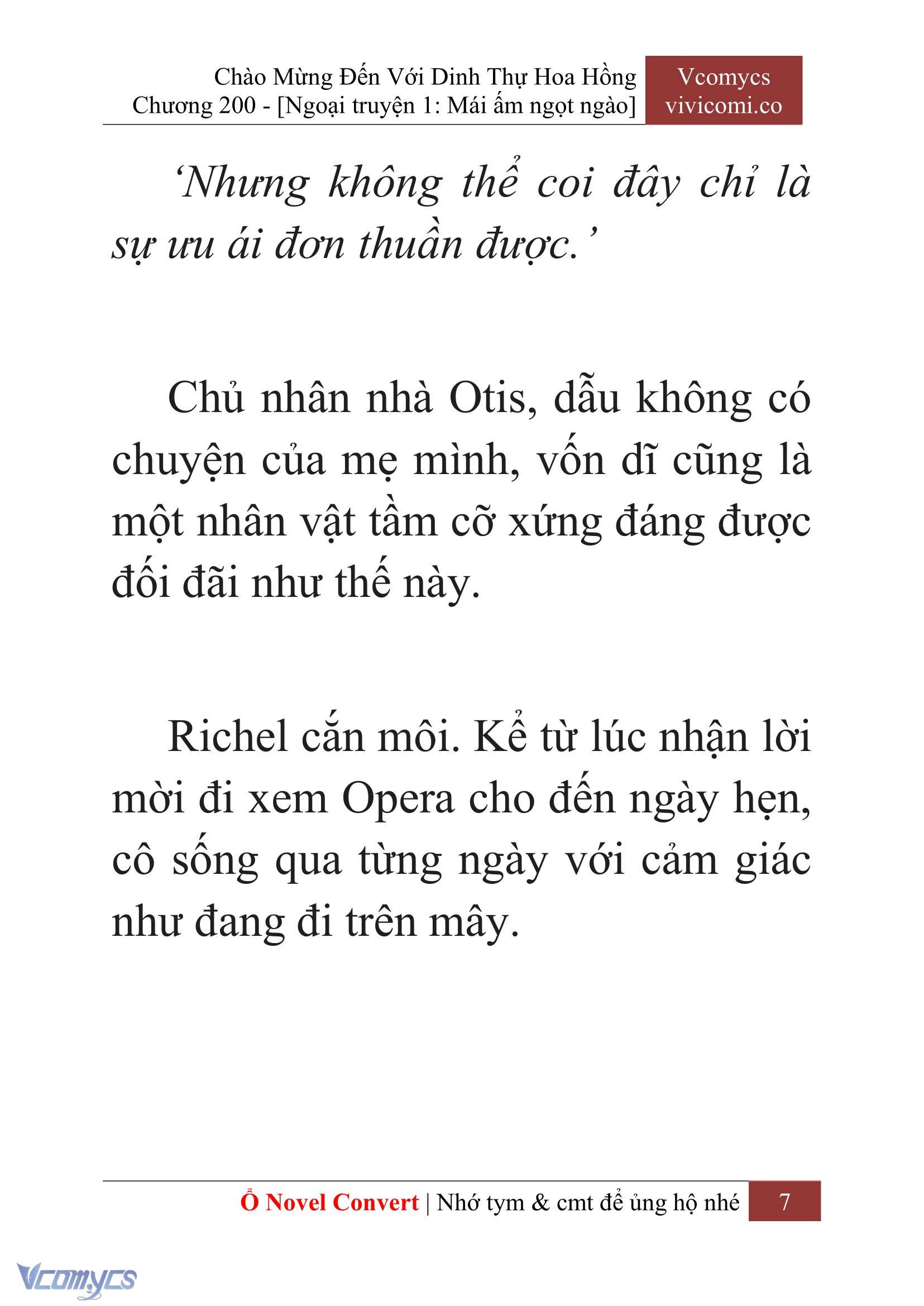 [Novel] Chào Mừng Đến Với Dinh Thự Hoa Hồng Chap 200 - Next Chap 201