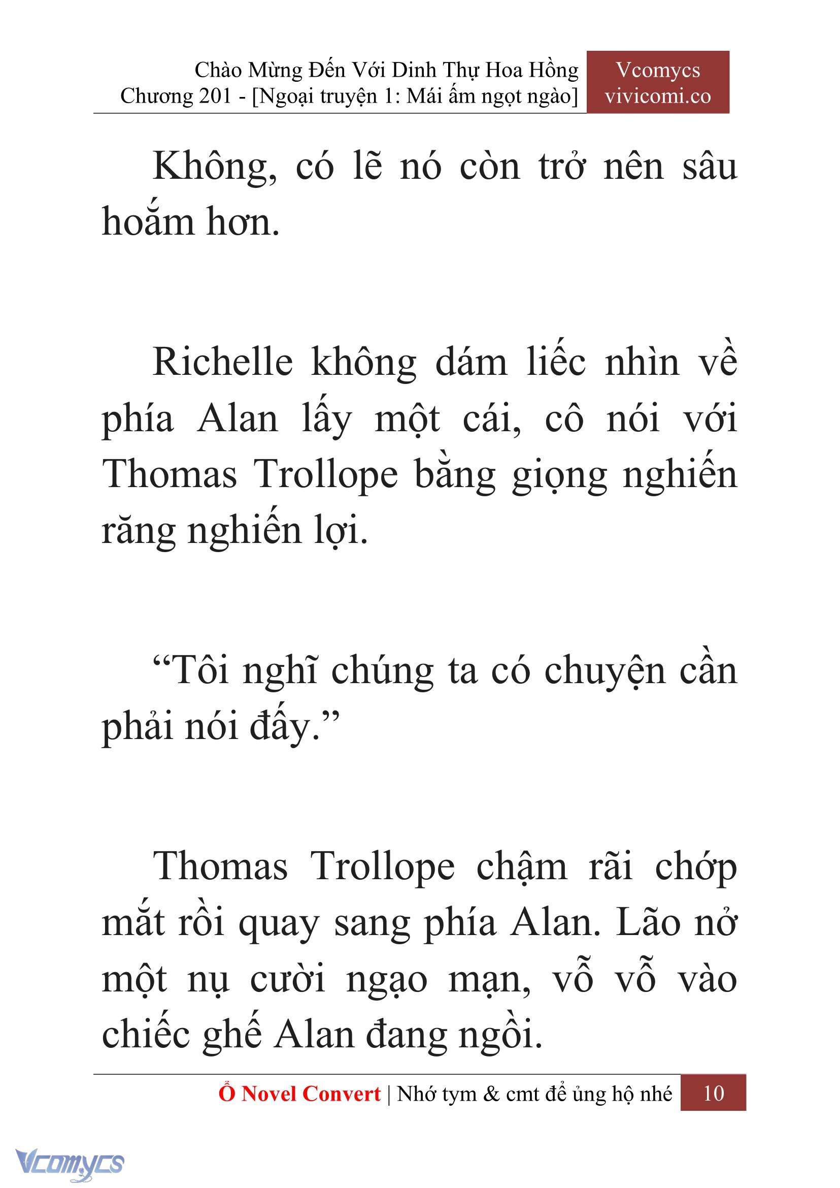 [Novel] Chào Mừng Đến Với Dinh Thự Hoa Hồng Chap 201 - Next Chap 202