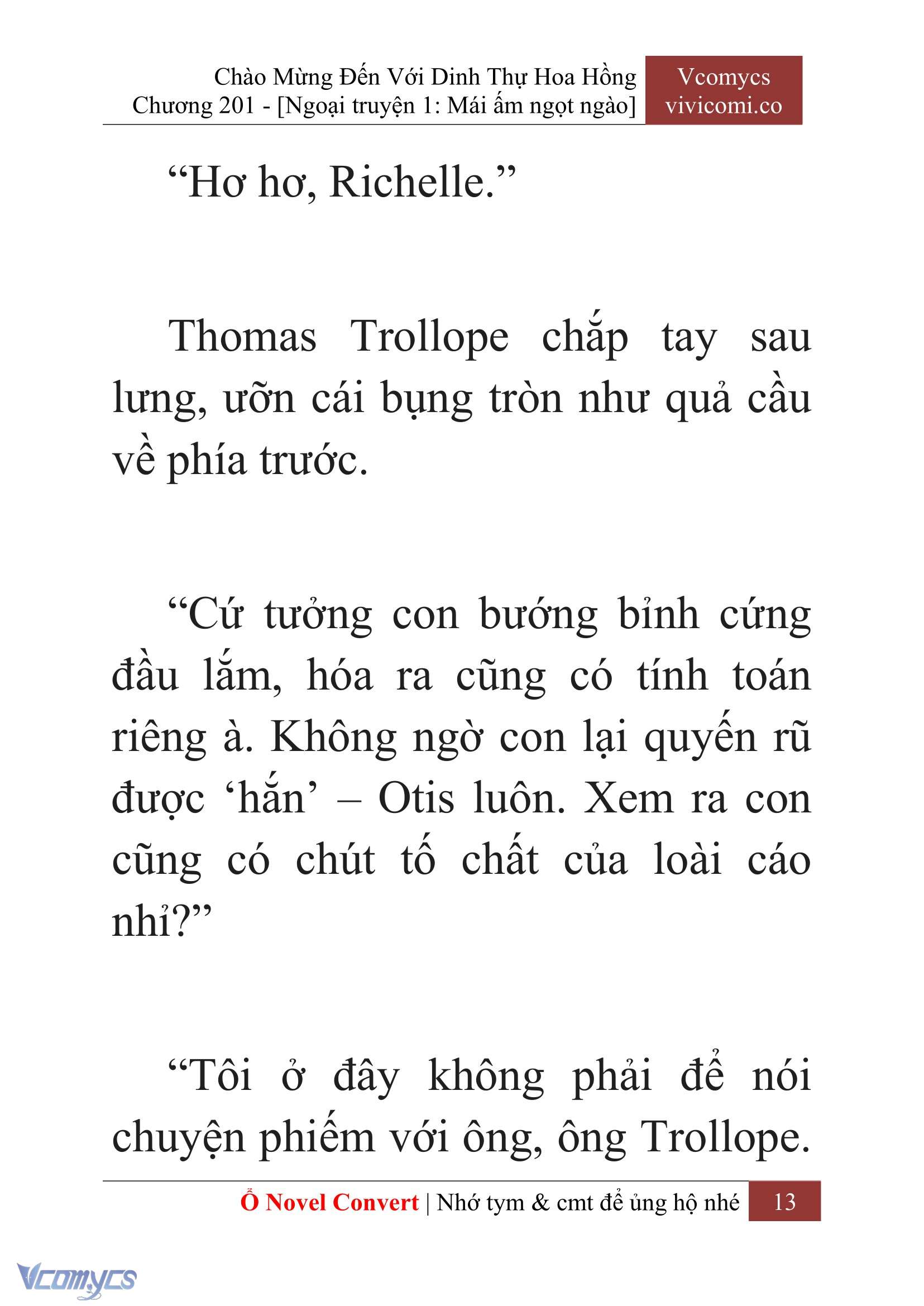 [Novel] Chào Mừng Đến Với Dinh Thự Hoa Hồng Chap 201 - Next Chap 202
