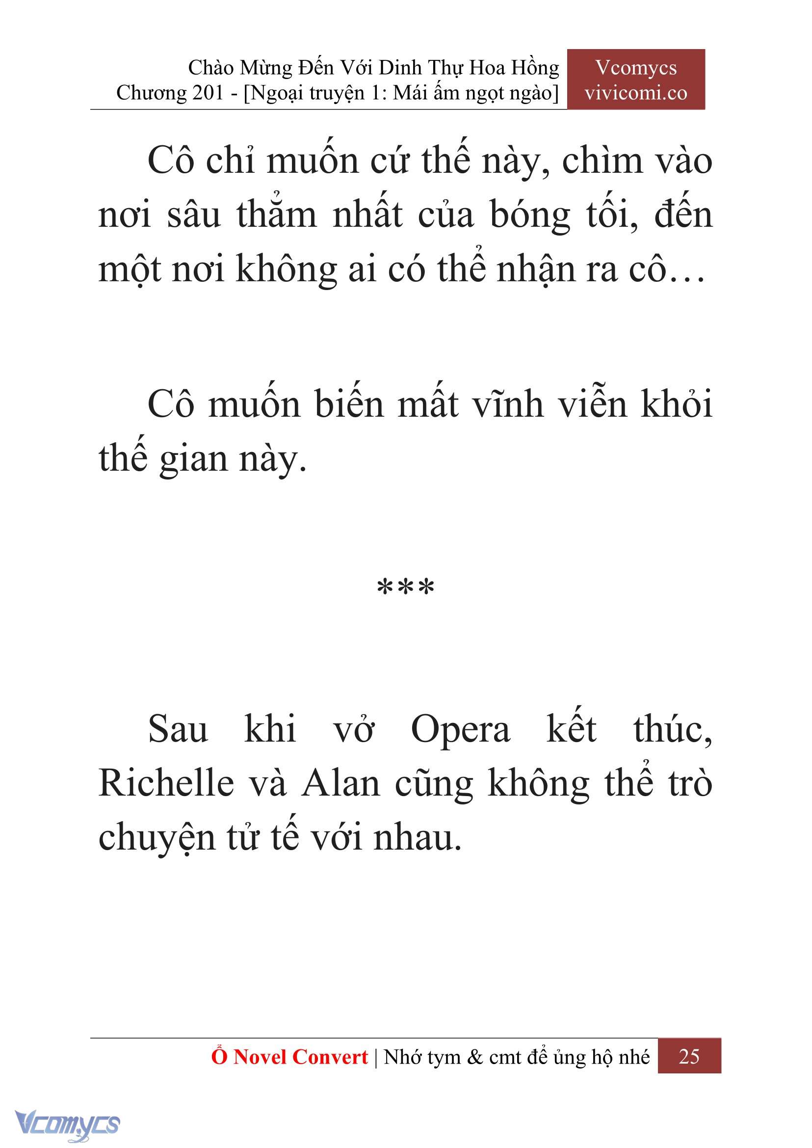 [Novel] Chào Mừng Đến Với Dinh Thự Hoa Hồng Chap 201 - Next Chap 202