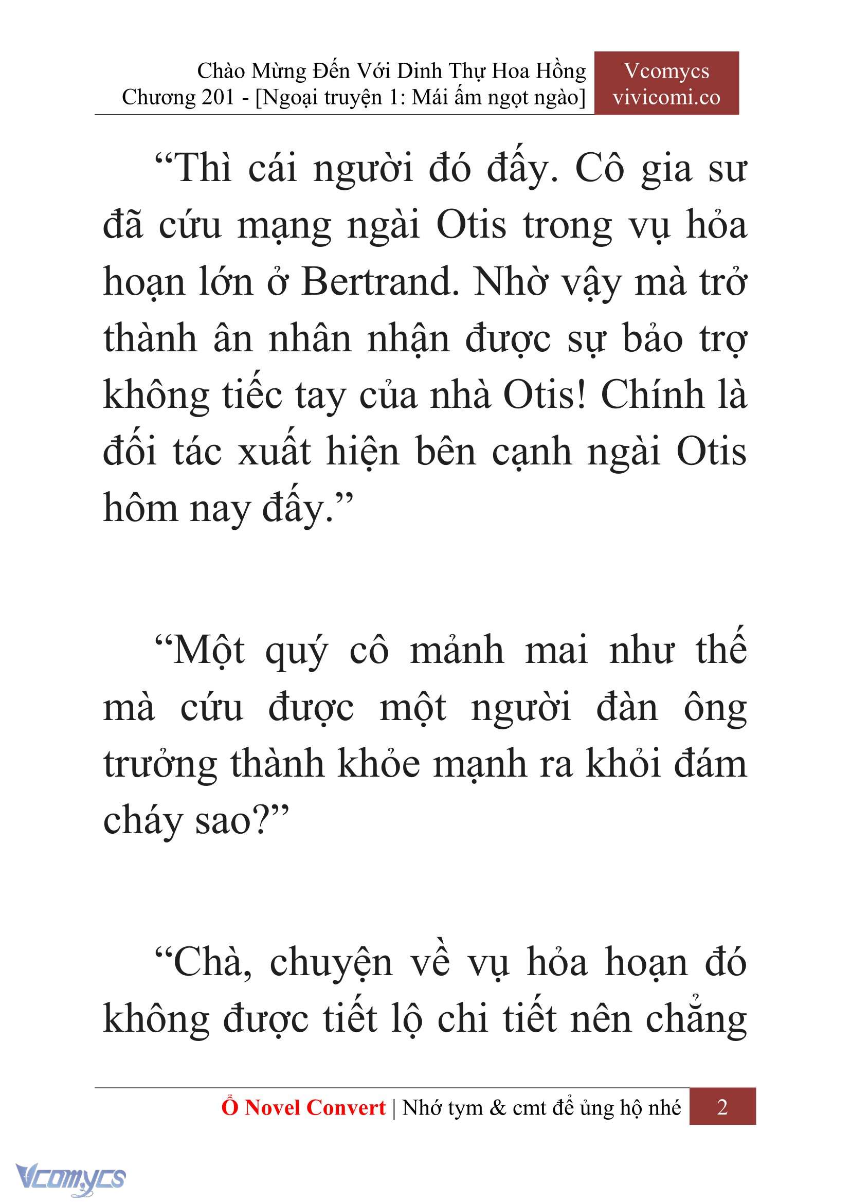 [Novel] Chào Mừng Đến Với Dinh Thự Hoa Hồng Chap 201 - Next Chap 202