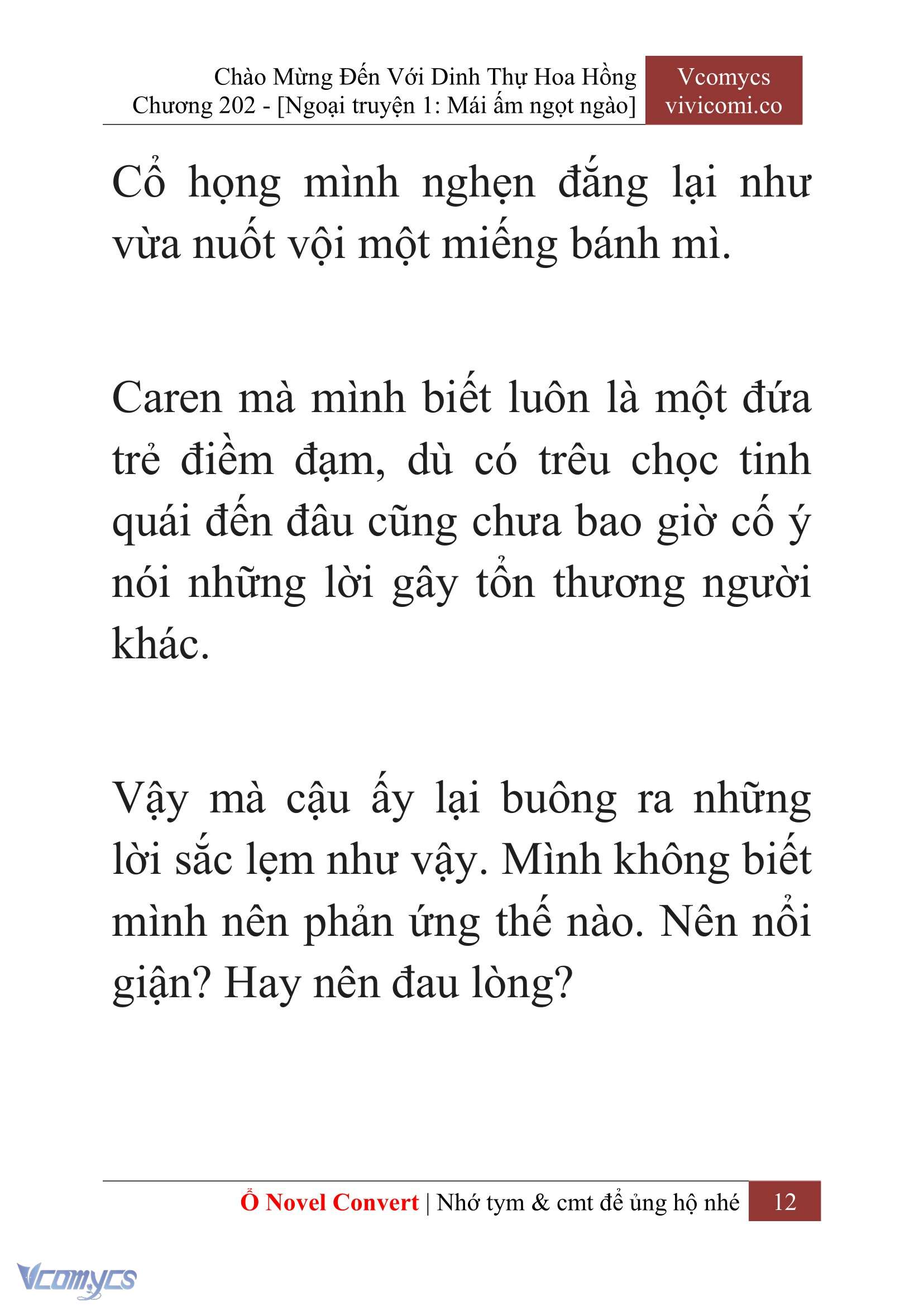 [Novel] Chào Mừng Đến Với Dinh Thự Hoa Hồng Chap 202 - Next Chap 203