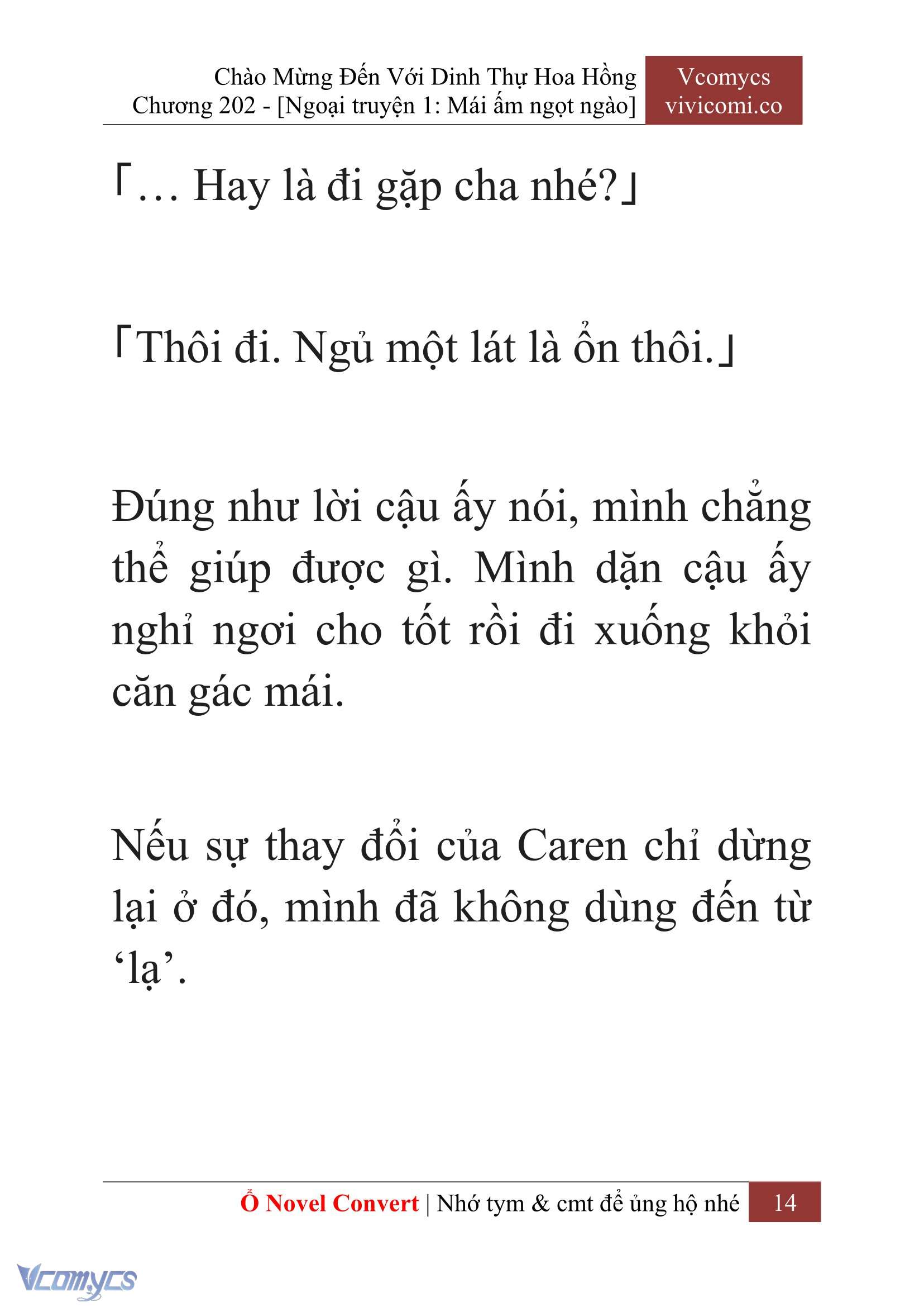 [Novel] Chào Mừng Đến Với Dinh Thự Hoa Hồng Chap 202 - Next Chap 203