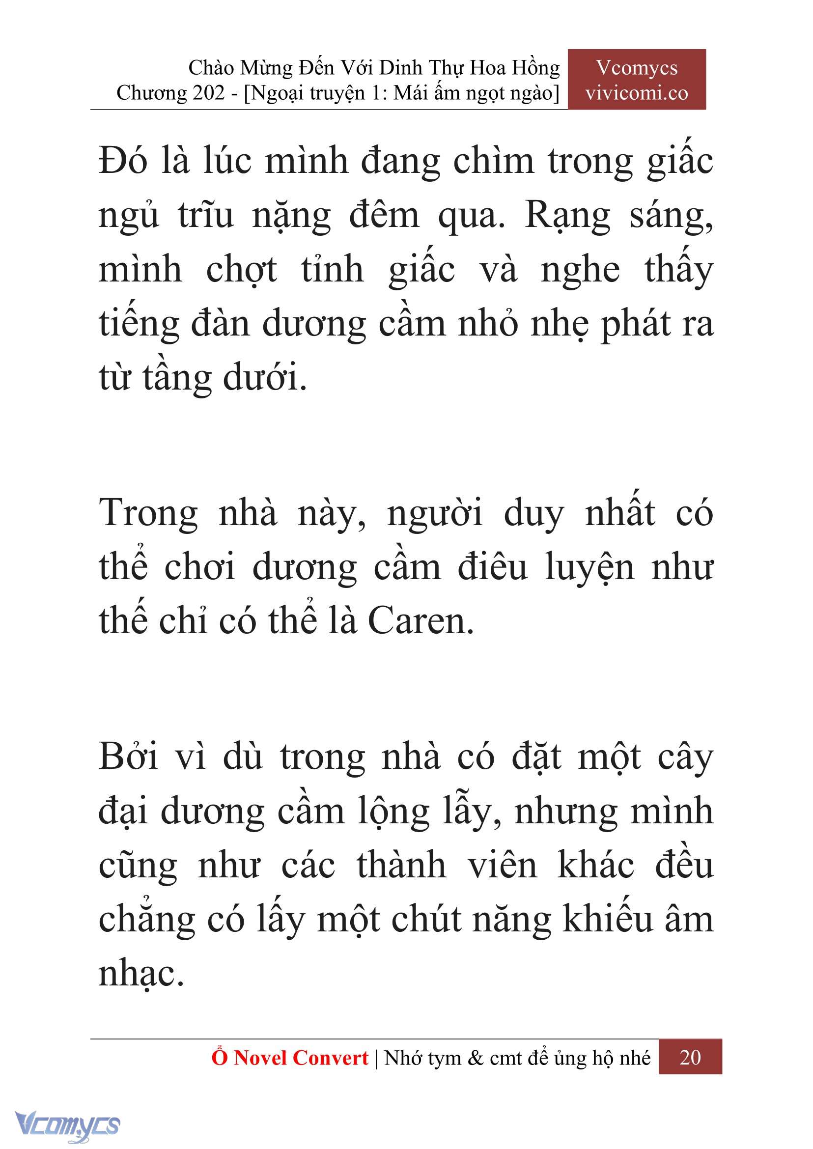 [Novel] Chào Mừng Đến Với Dinh Thự Hoa Hồng Chap 202 - Next Chap 203