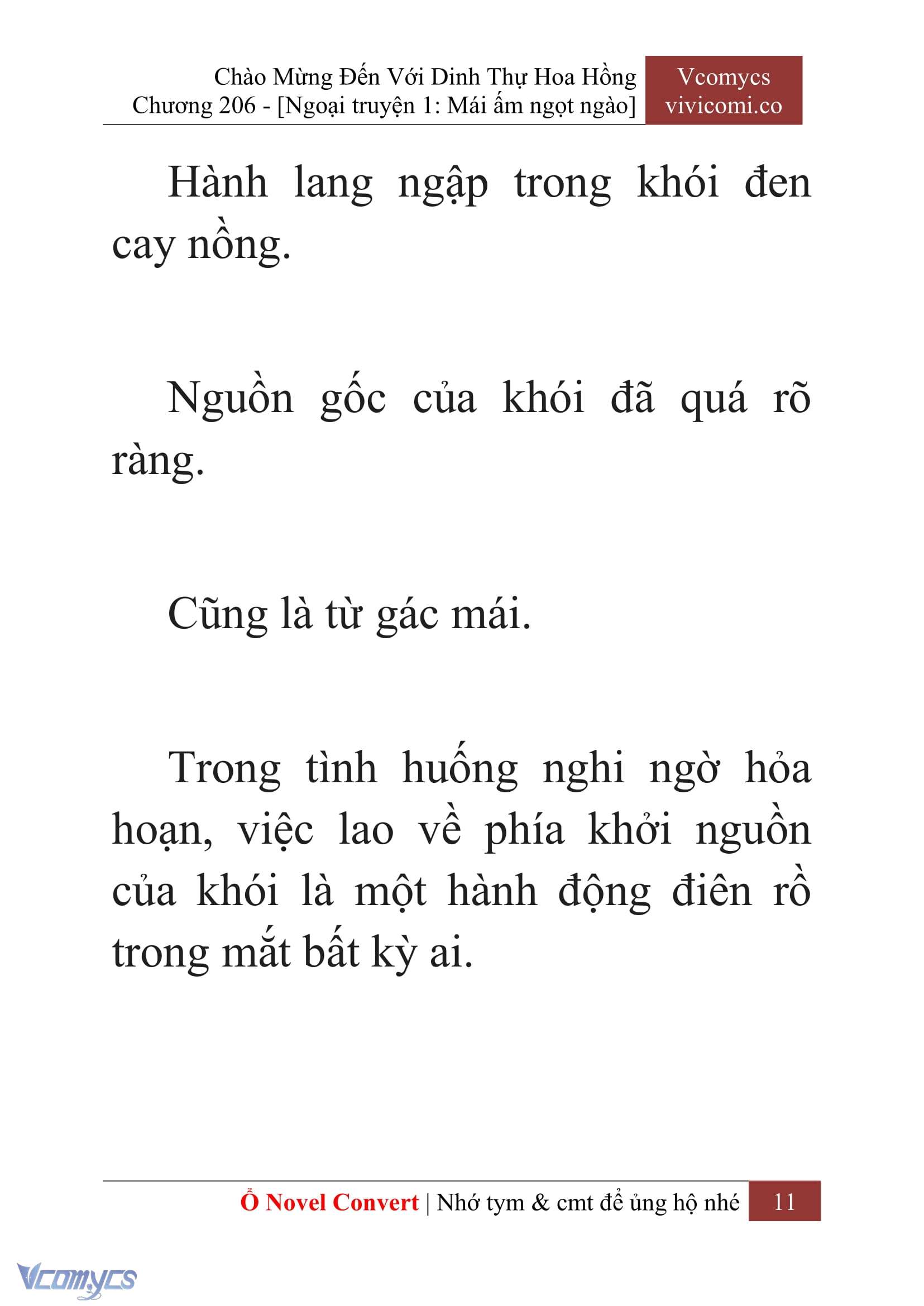 [Novel] Chào Mừng Đến Với Dinh Thự Hoa Hồng Chap 206 - Next Chap 207