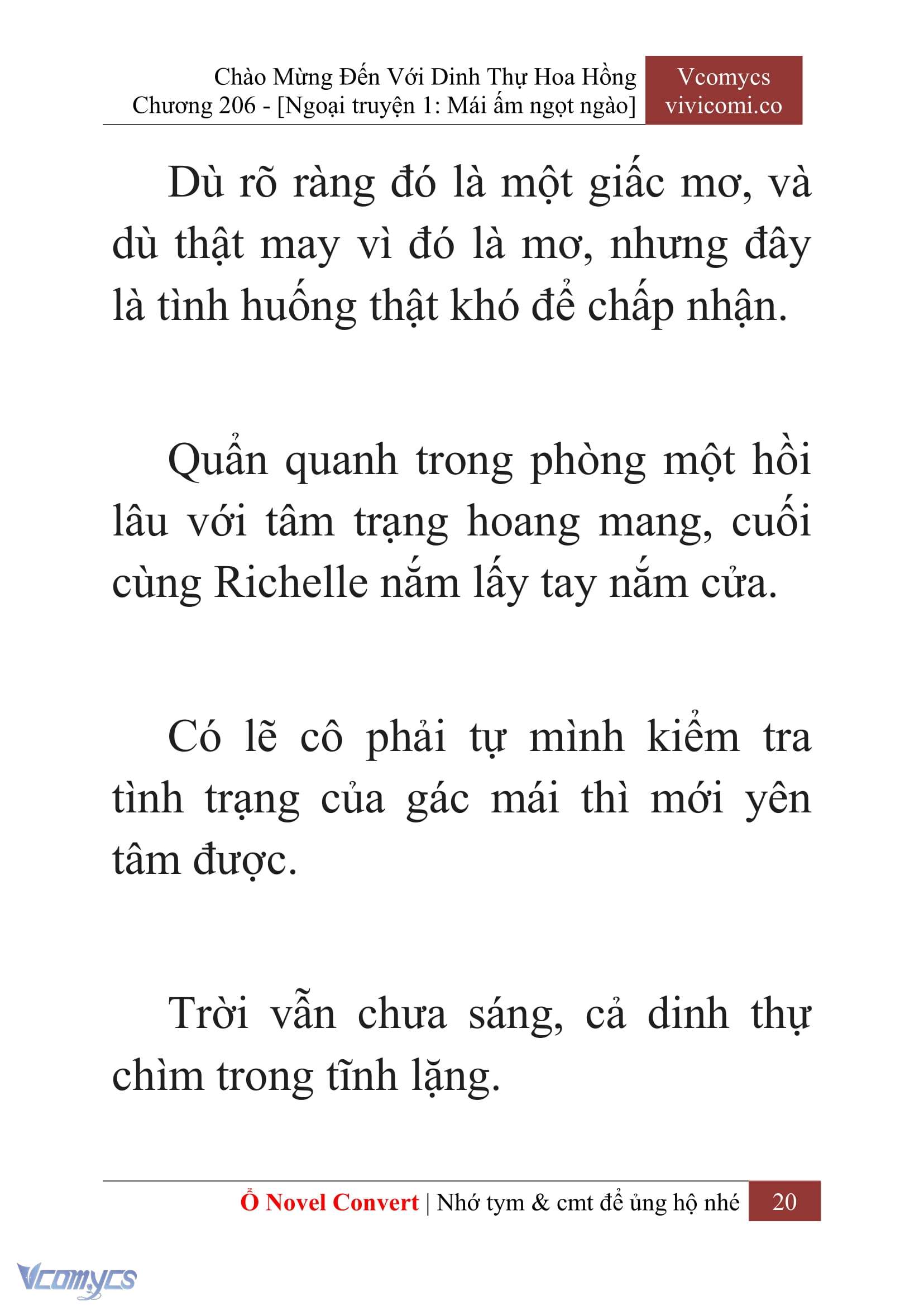 [Novel] Chào Mừng Đến Với Dinh Thự Hoa Hồng Chap 206 - Next Chap 207