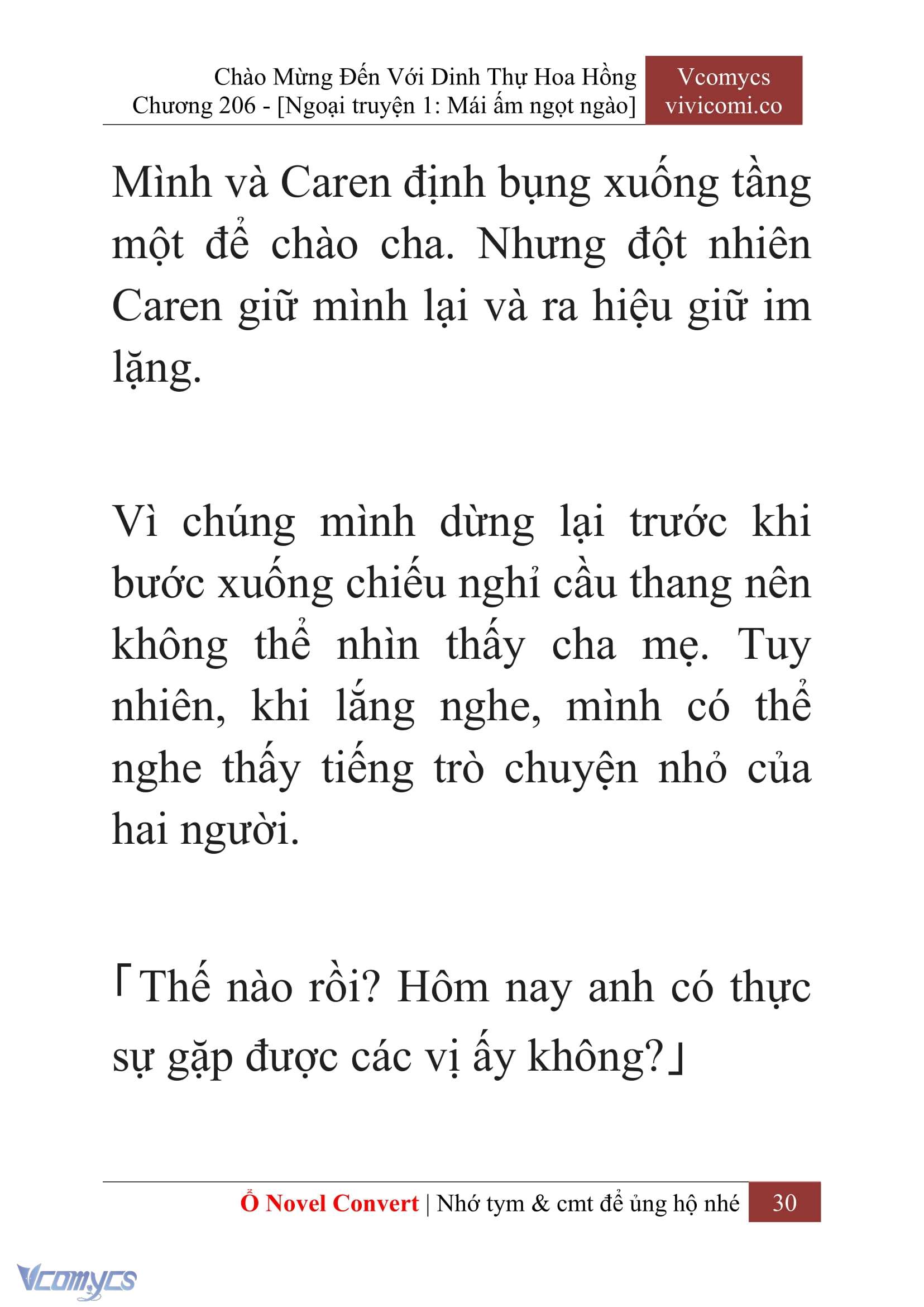 [Novel] Chào Mừng Đến Với Dinh Thự Hoa Hồng Chap 206 - Next Chap 207