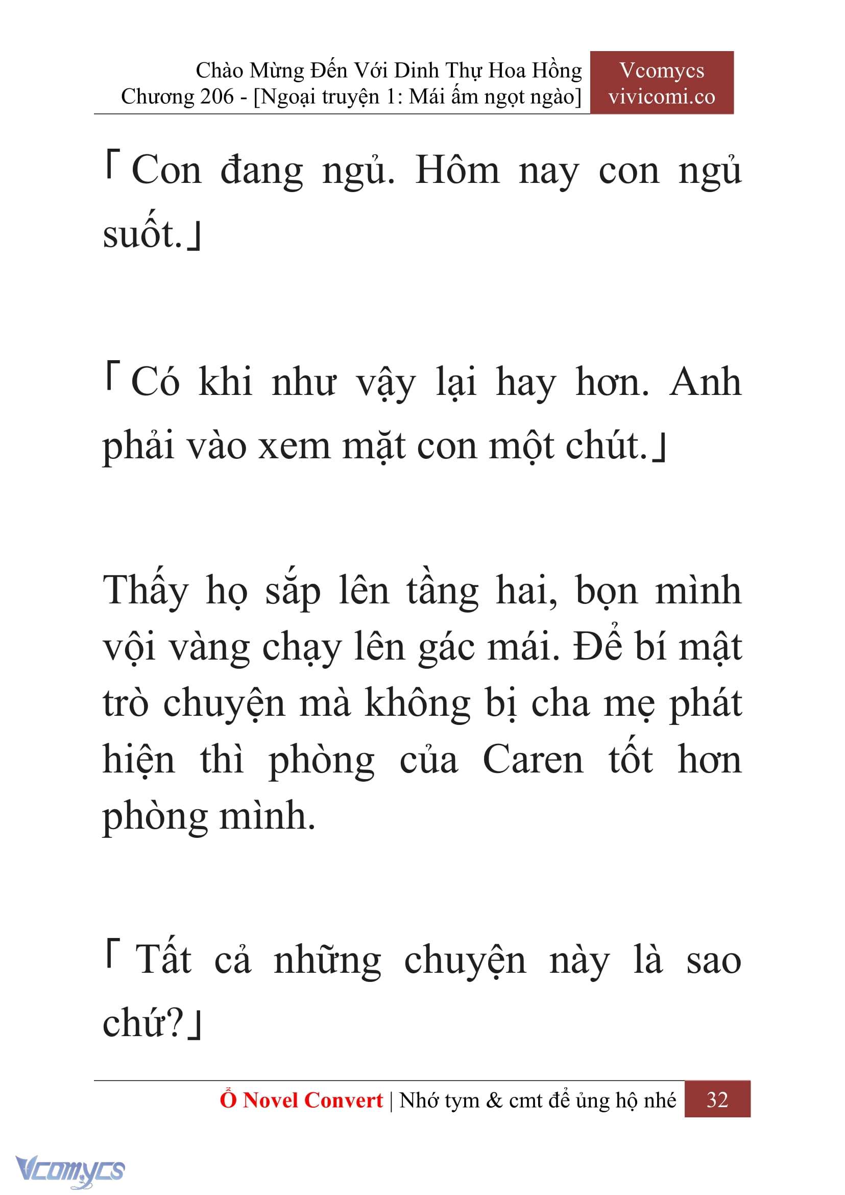 [Novel] Chào Mừng Đến Với Dinh Thự Hoa Hồng Chap 206 - Next Chap 207