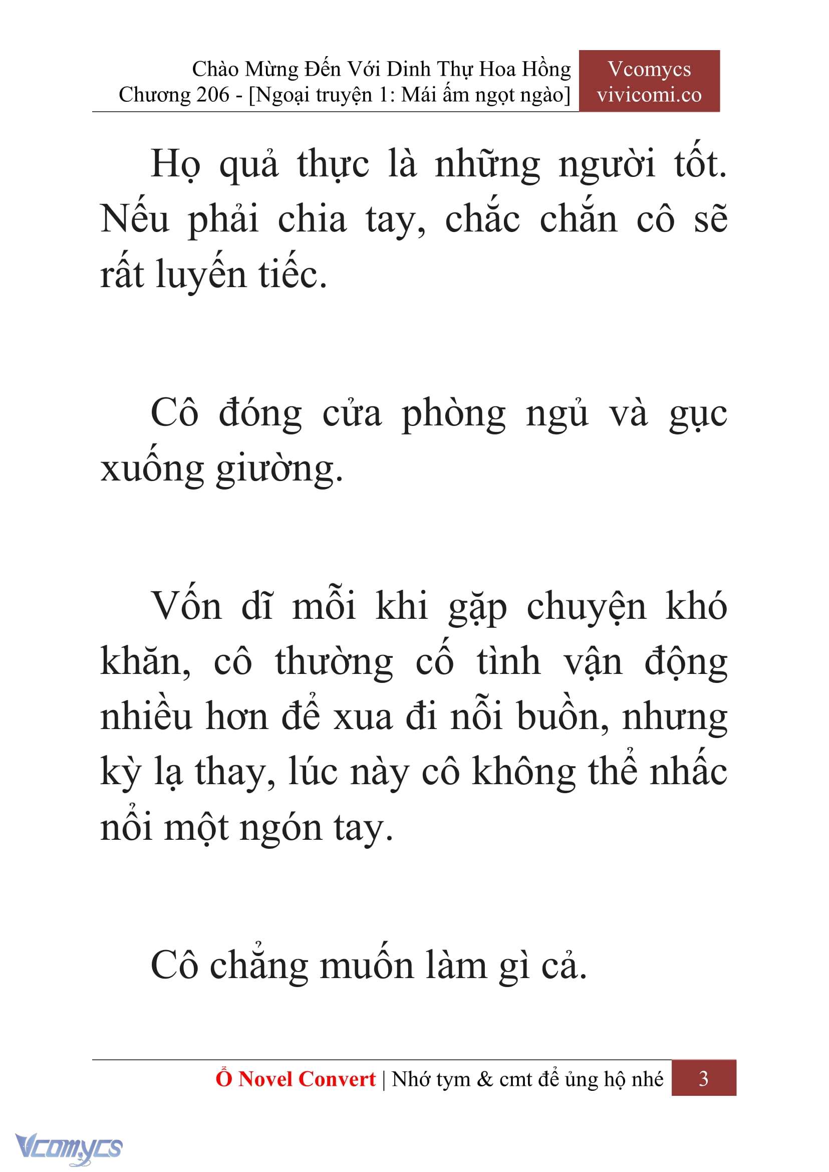 [Novel] Chào Mừng Đến Với Dinh Thự Hoa Hồng Chap 206 - Next Chap 207