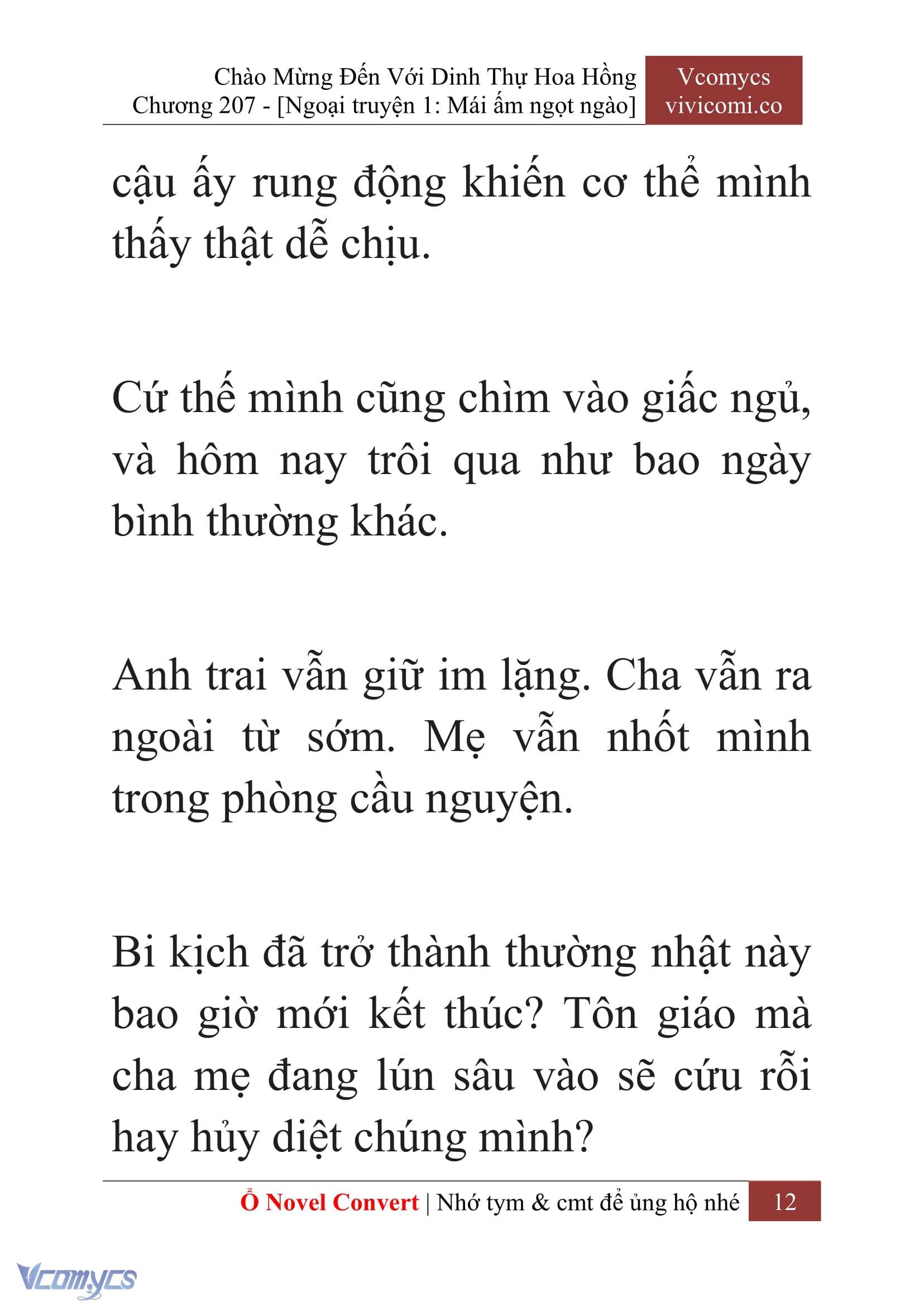 [Novel] Chào Mừng Đến Với Dinh Thự Hoa Hồng Chap 207 - Next Chap 208