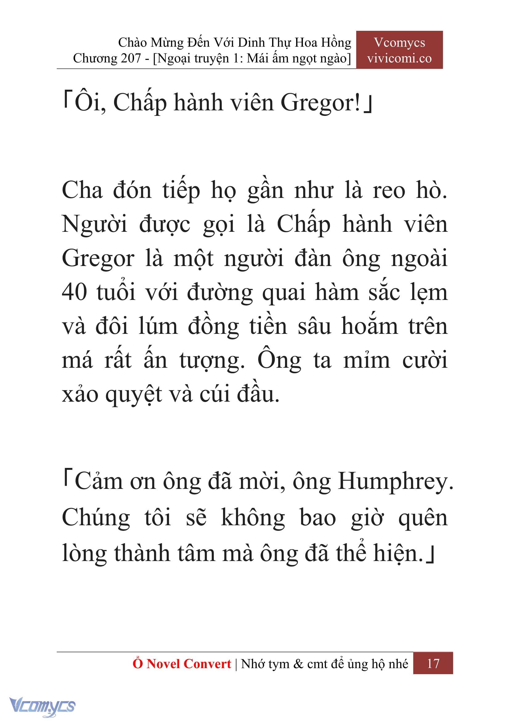 [Novel] Chào Mừng Đến Với Dinh Thự Hoa Hồng Chap 207 - Next Chap 208