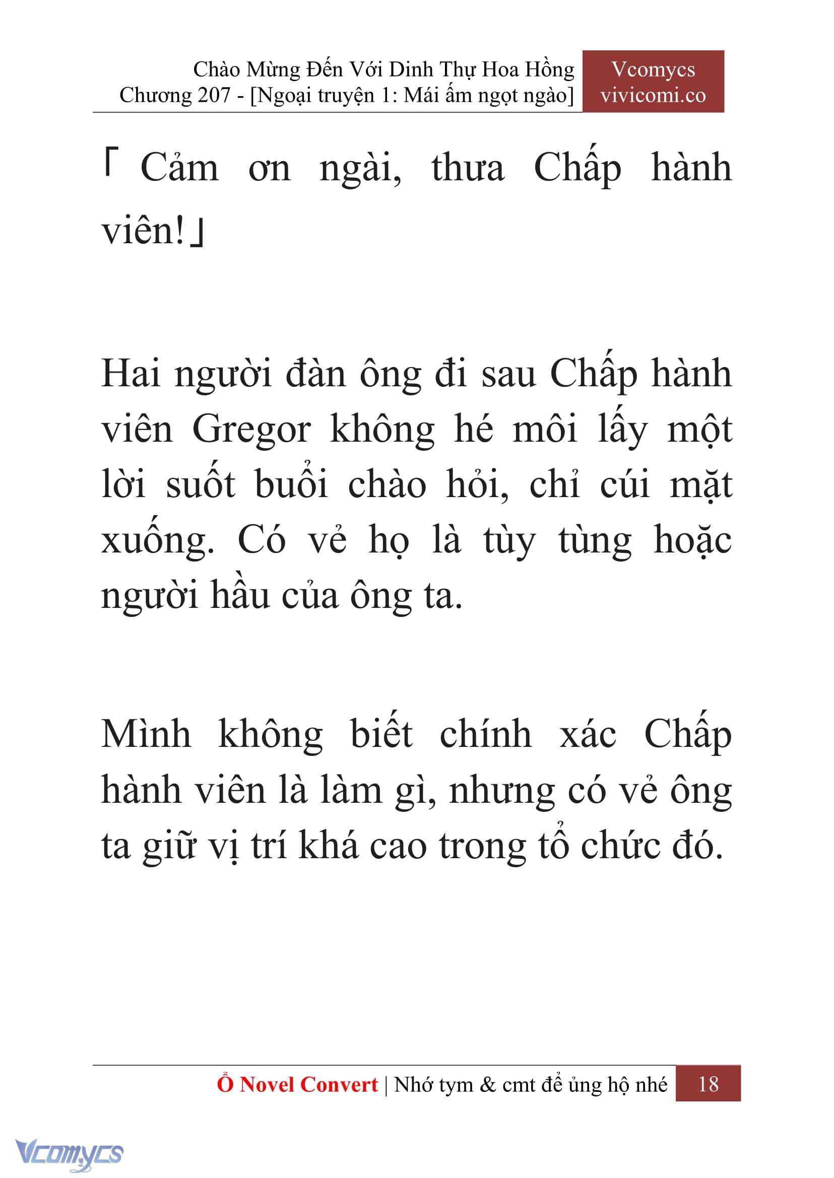 [Novel] Chào Mừng Đến Với Dinh Thự Hoa Hồng Chap 207 - Next Chap 208