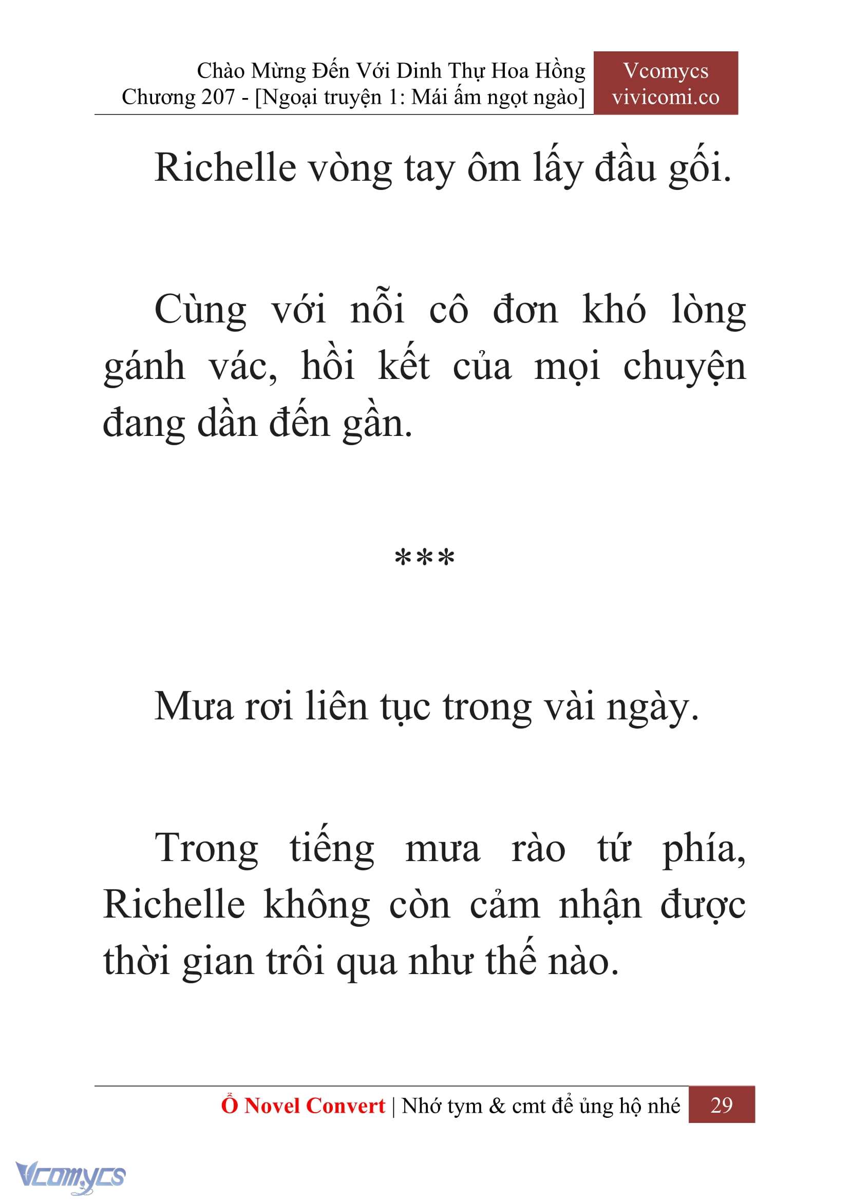 [Novel] Chào Mừng Đến Với Dinh Thự Hoa Hồng Chap 207 - Next Chap 208