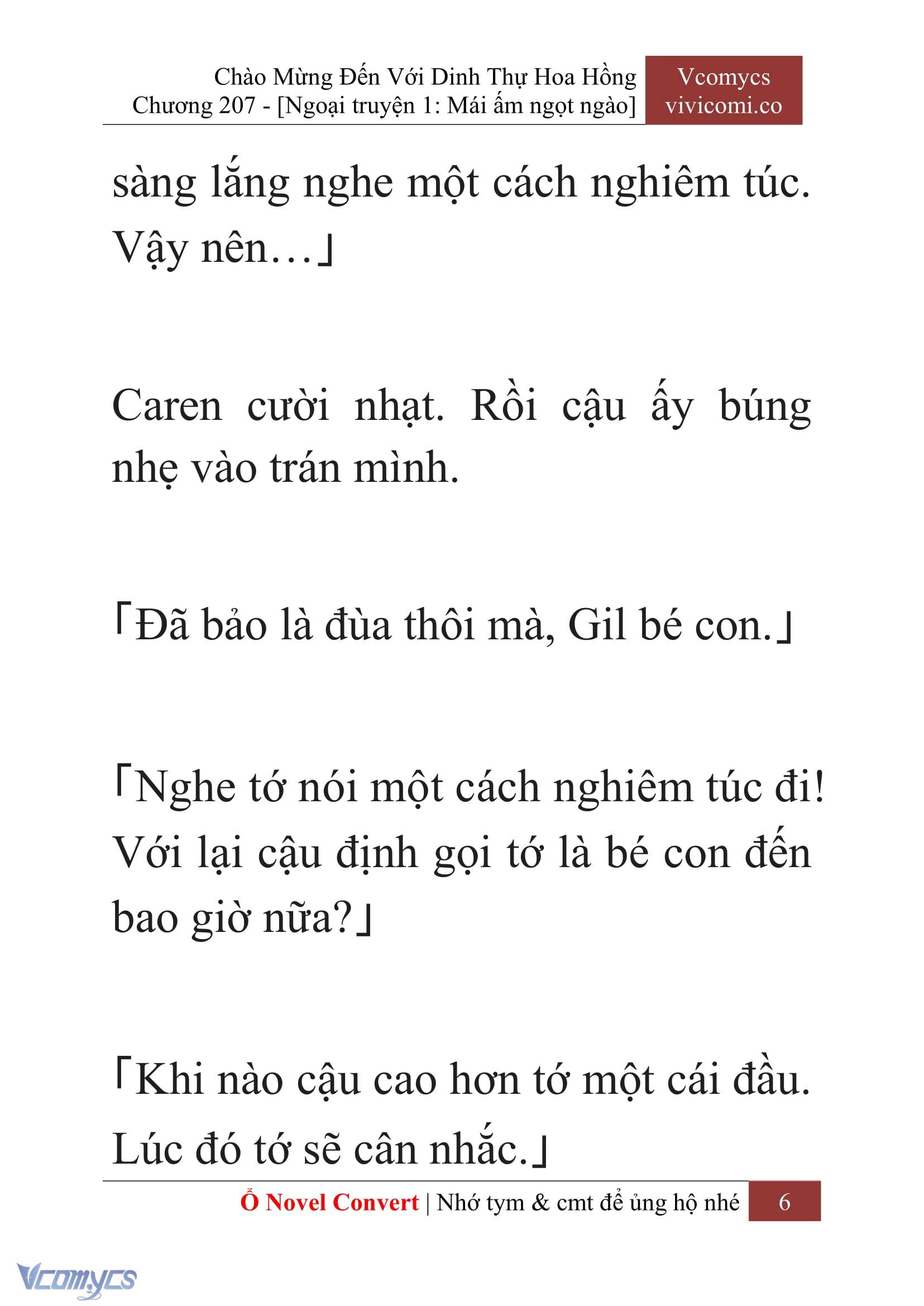 [Novel] Chào Mừng Đến Với Dinh Thự Hoa Hồng Chap 207 - Next Chap 208