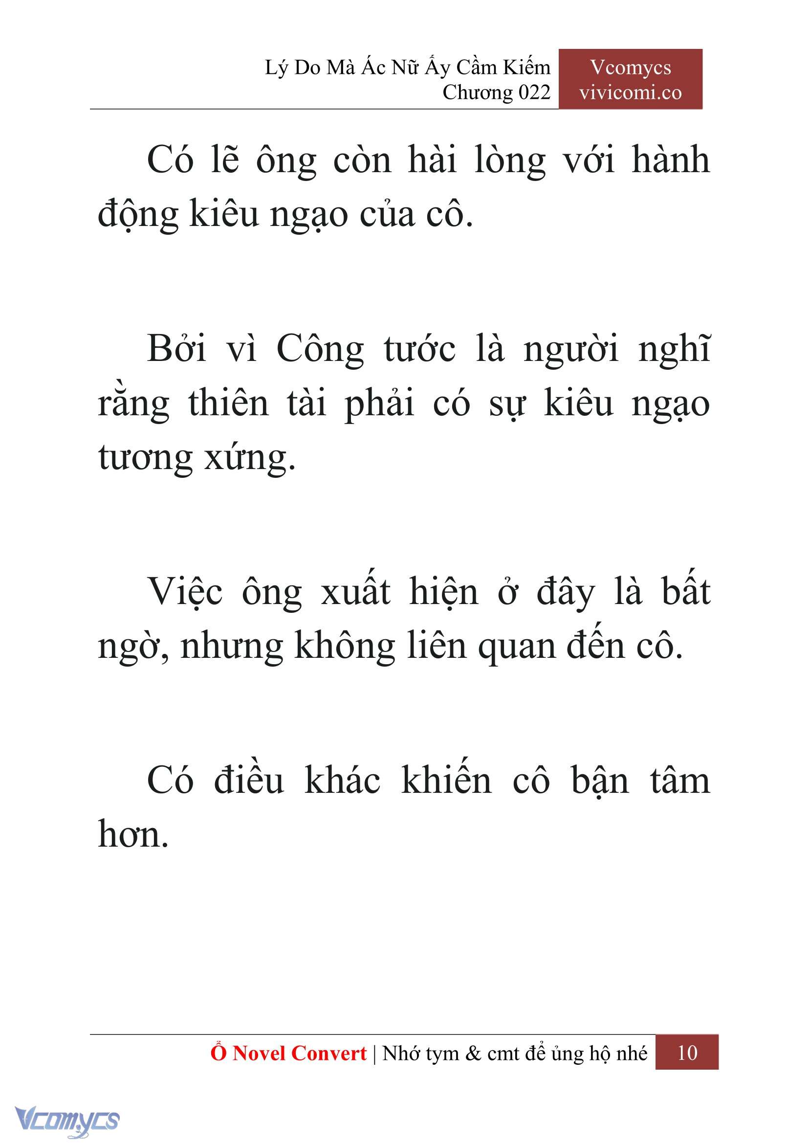 [Novel] Lý Do Mà Ác Nữ Ấy Cầm Kiếm Chap 22 - Next Chap 23