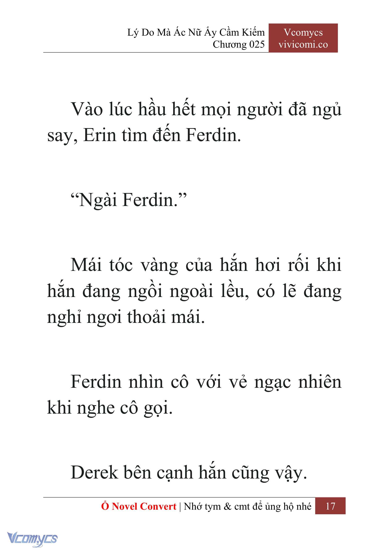 [Novel] Lý Do Mà Ác Nữ Ấy Cầm Kiếm Chap 25 - Next Chap 26