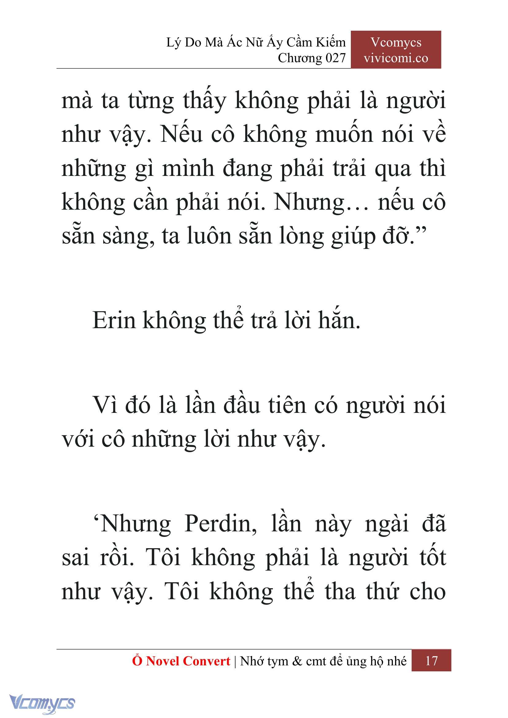 [Novel] Lý Do Mà Ác Nữ Ấy Cầm Kiếm Chap 27 - Next Chap 28