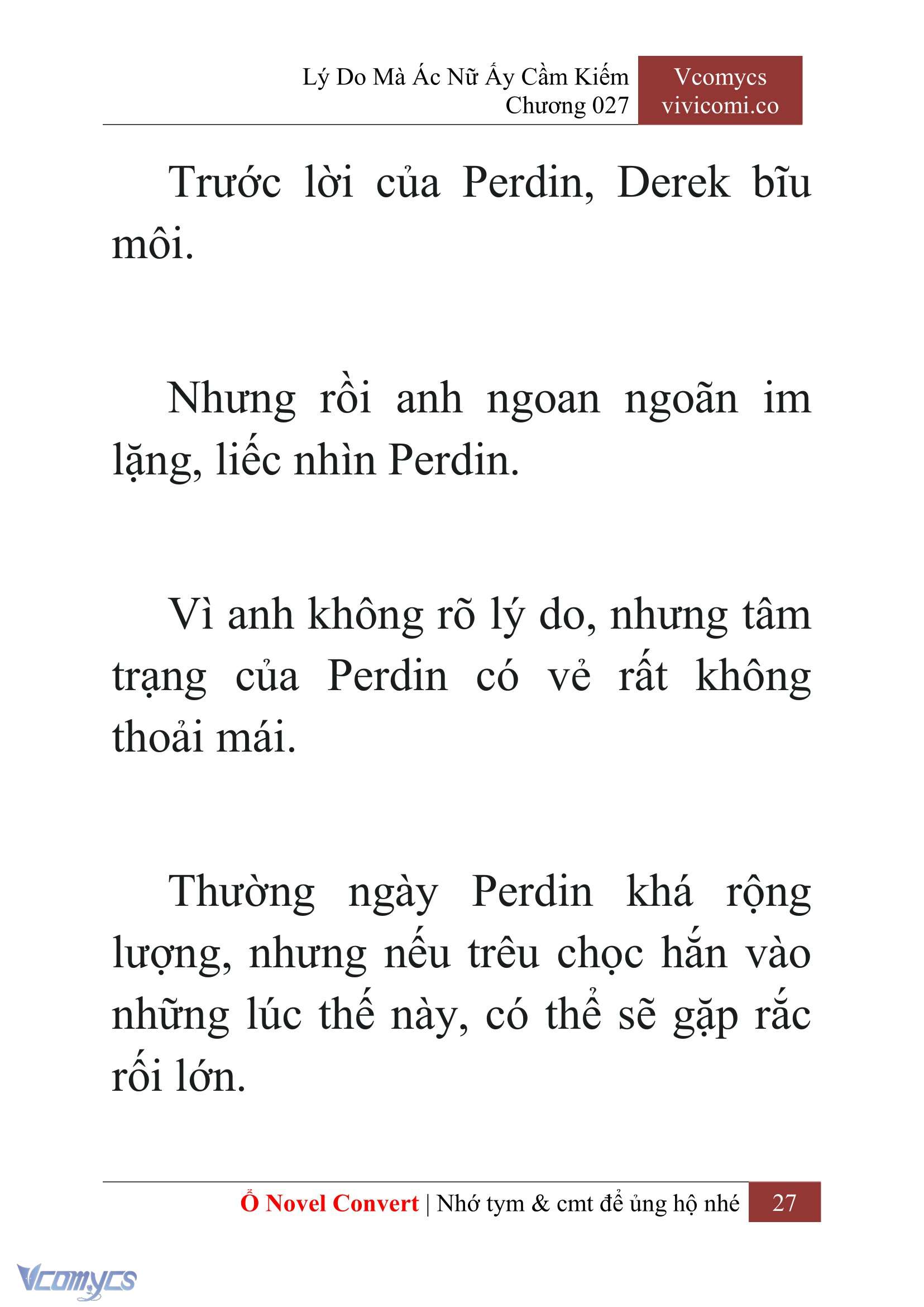 [Novel] Lý Do Mà Ác Nữ Ấy Cầm Kiếm Chap 27 - Next Chap 28
