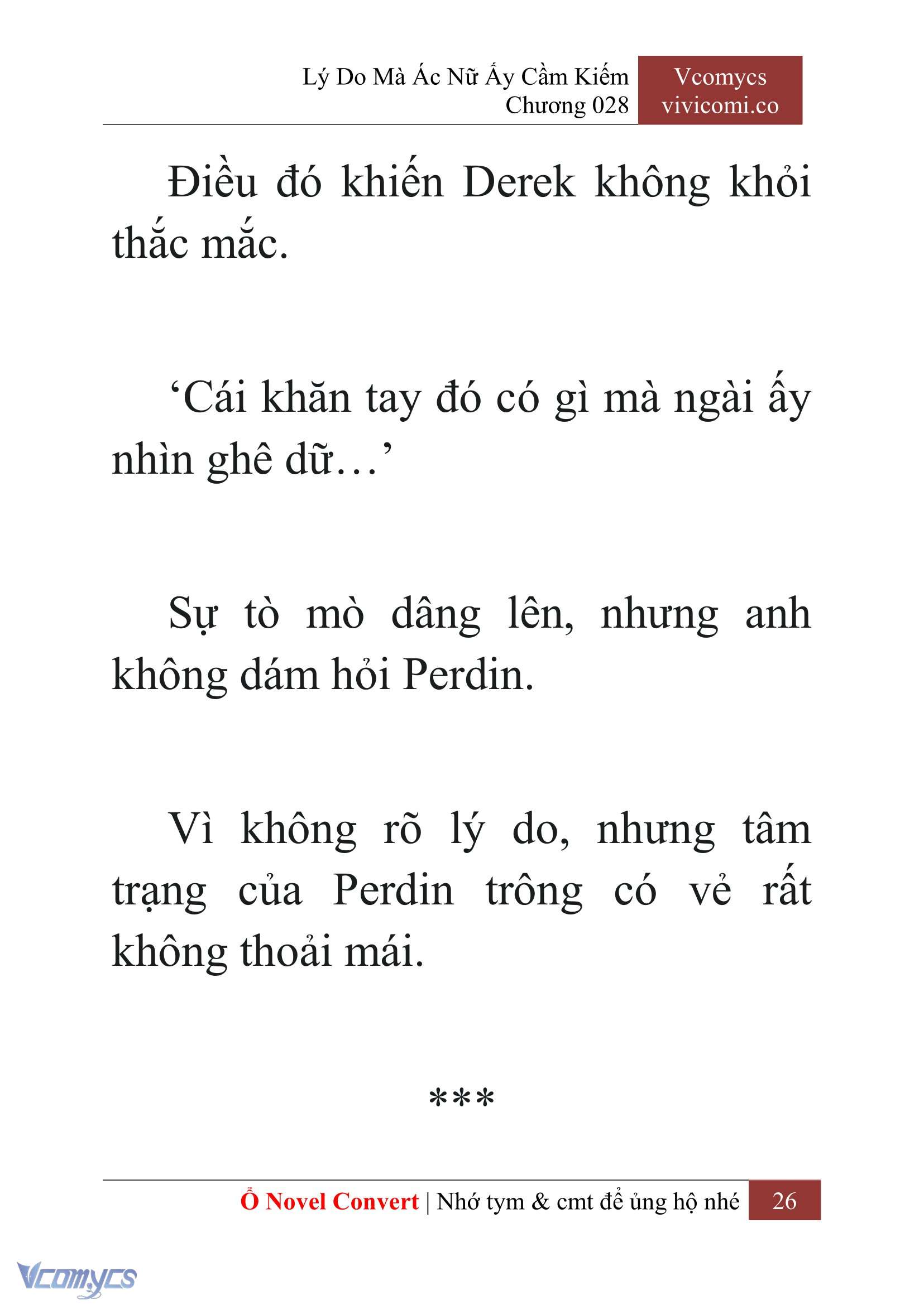 [Novel] Lý Do Mà Ác Nữ Ấy Cầm Kiếm Chap 28 - Next Chap 29