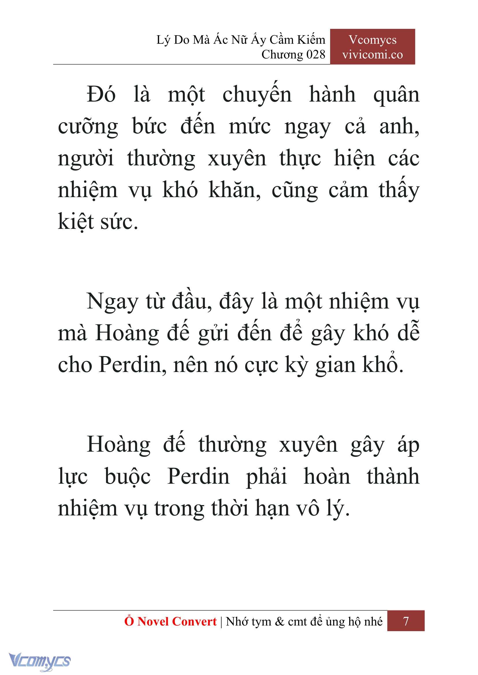 [Novel] Lý Do Mà Ác Nữ Ấy Cầm Kiếm Chap 28 - Next Chap 29