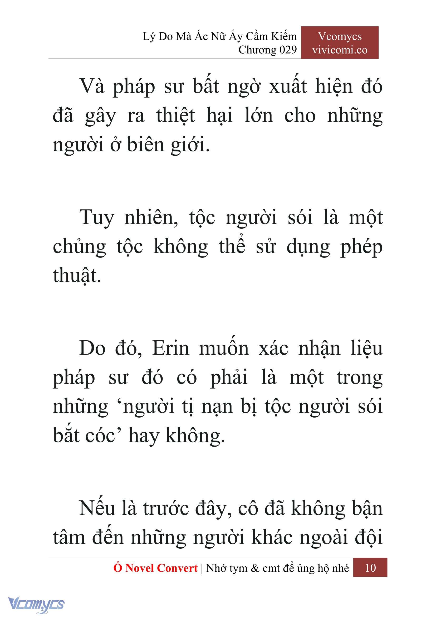 [Novel] Lý Do Mà Ác Nữ Ấy Cầm Kiếm Chap 29 - Next Chap 30